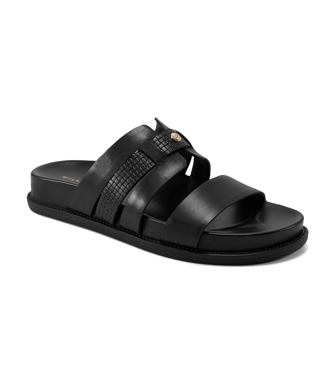 Trevin Slide Sandals Black