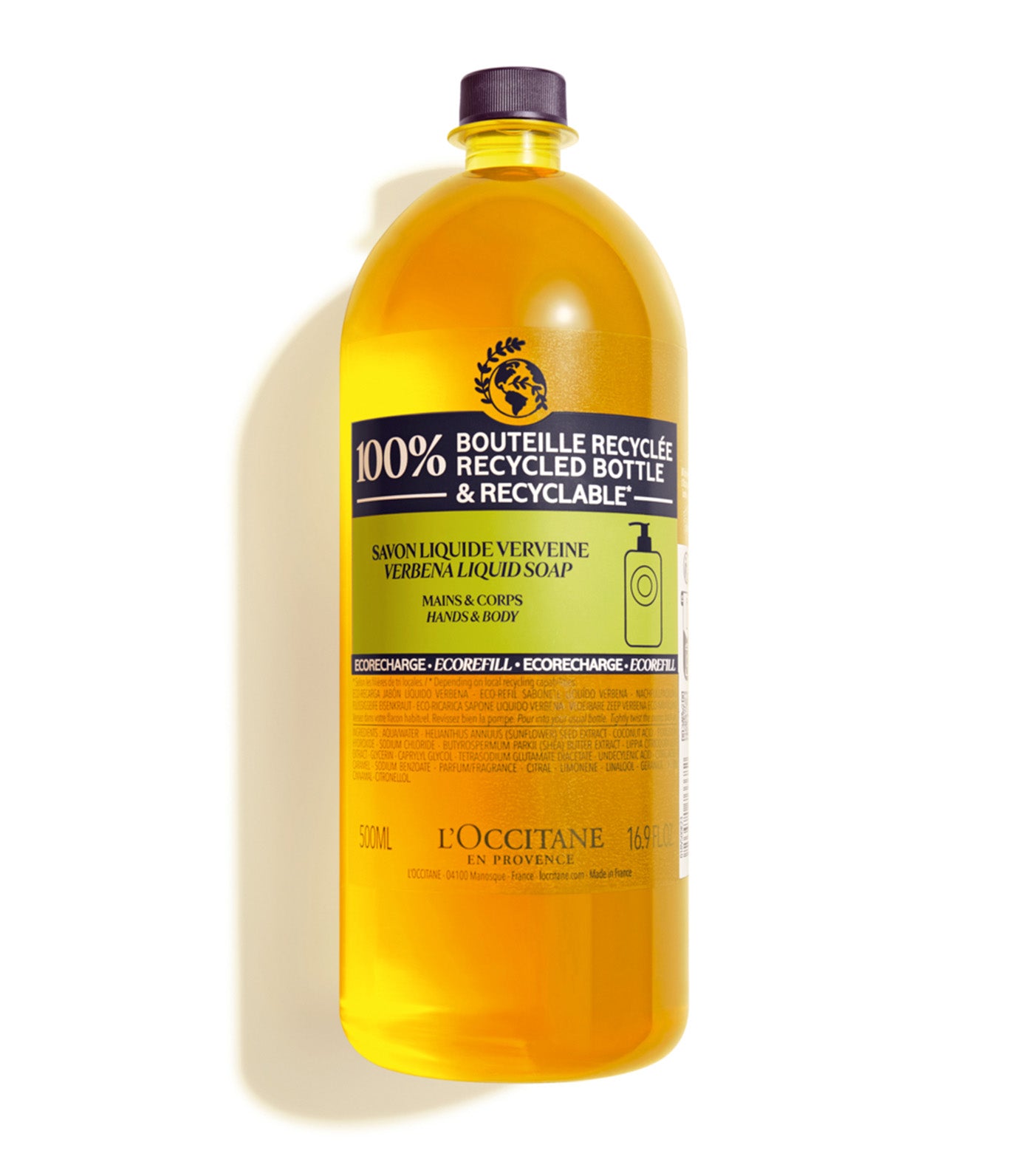 Shea Hands & Body Verbena Liquid Soap
