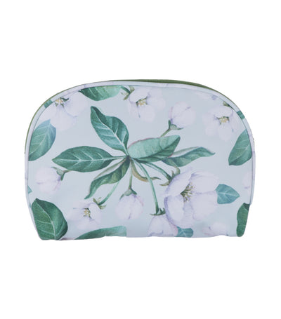 Mint Green Floral Round Top Purse