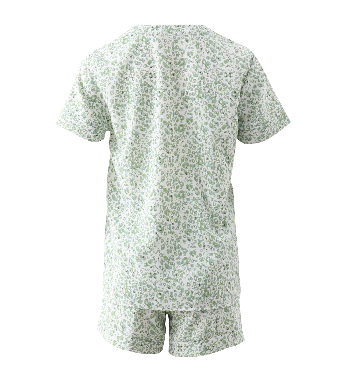 Jolie Pajama Shorts Set Green