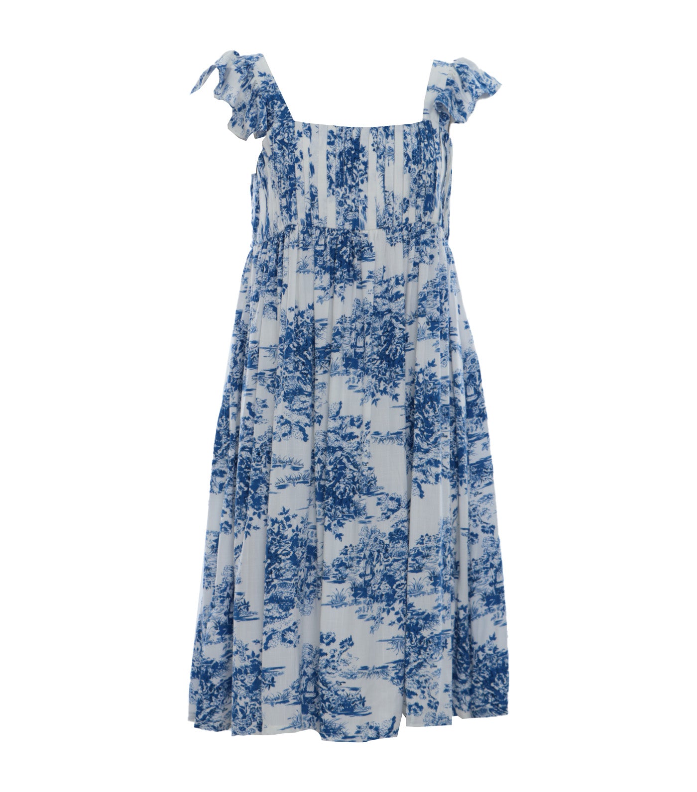 Erena Housedress Printed Brown Multi