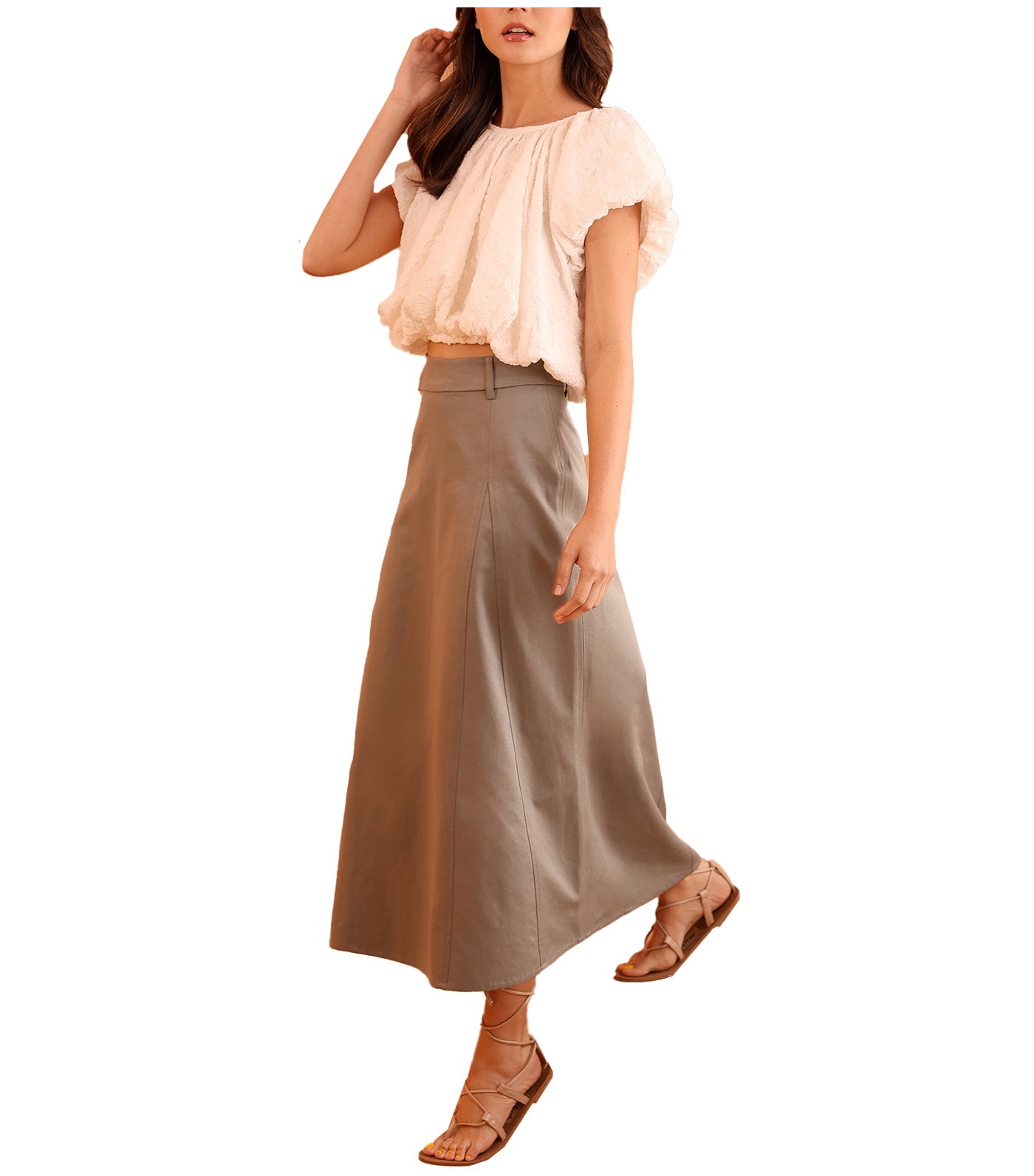 Bula Bubble Blouse White