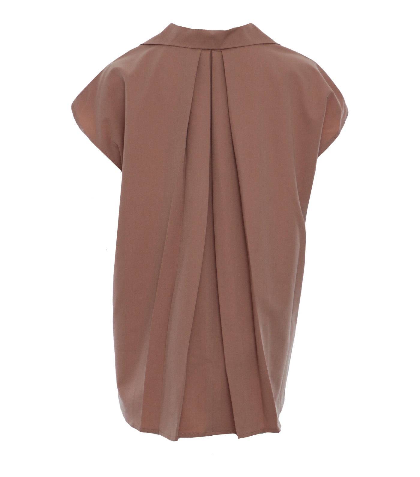 Vee Blouse Light Brown