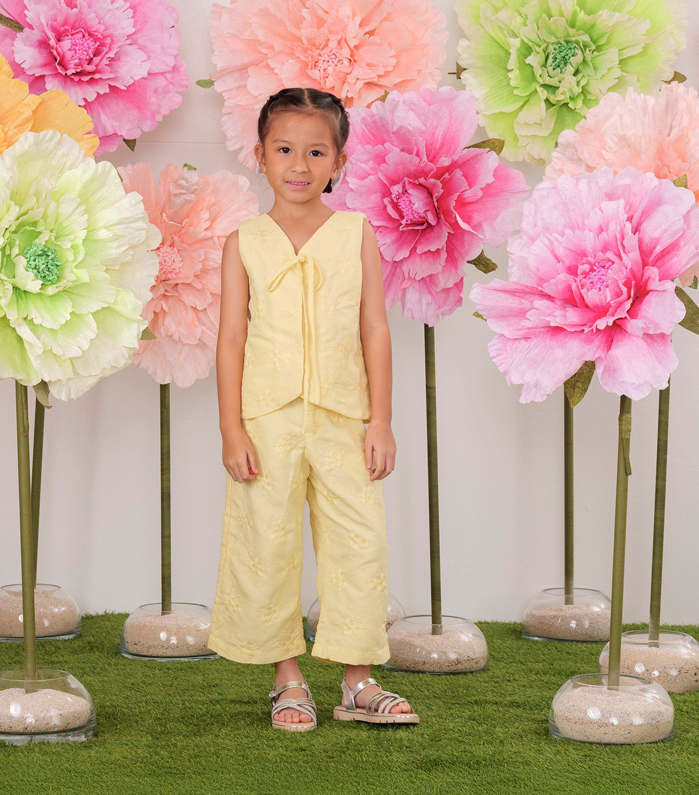 Birdie Capri Pants Yellow