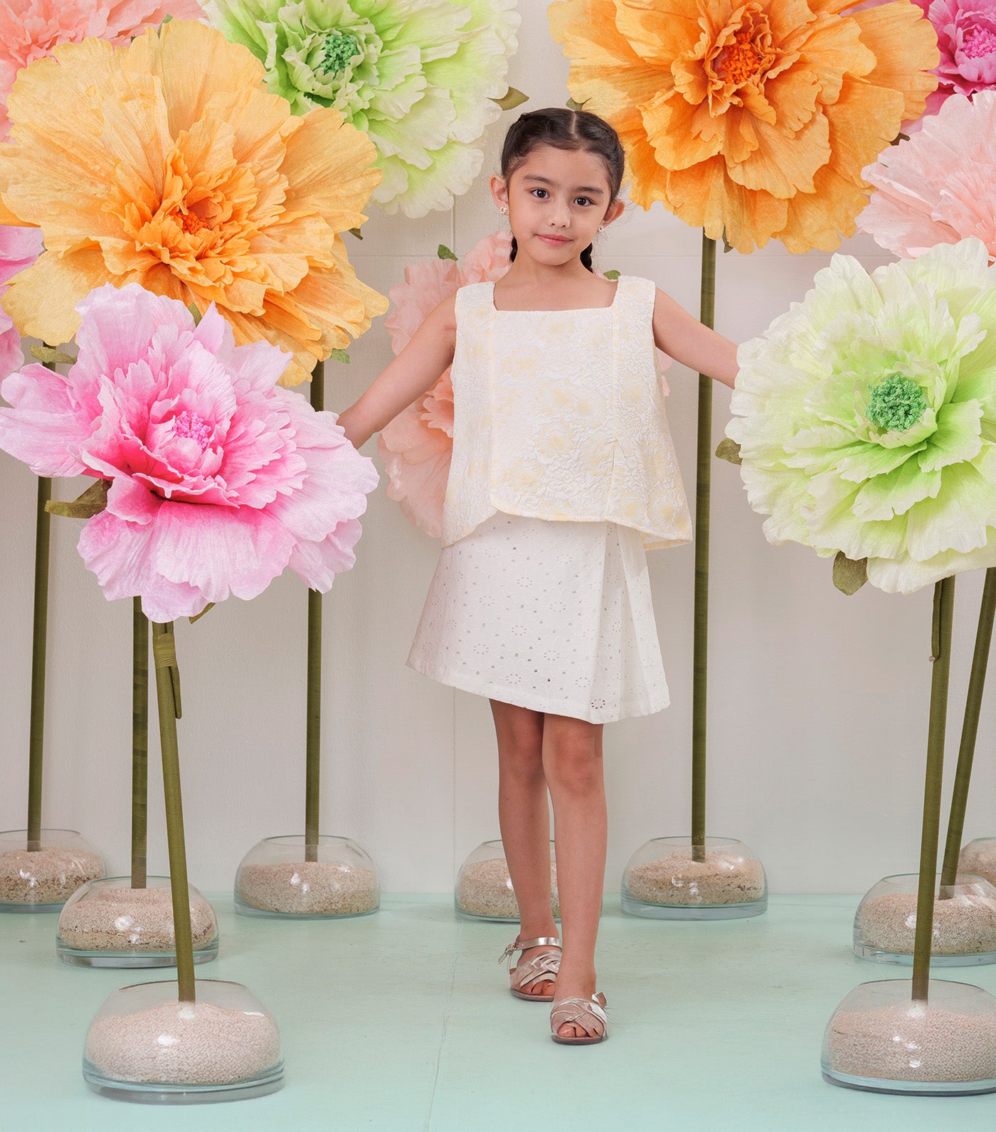 Bethany Flair Top Yellow