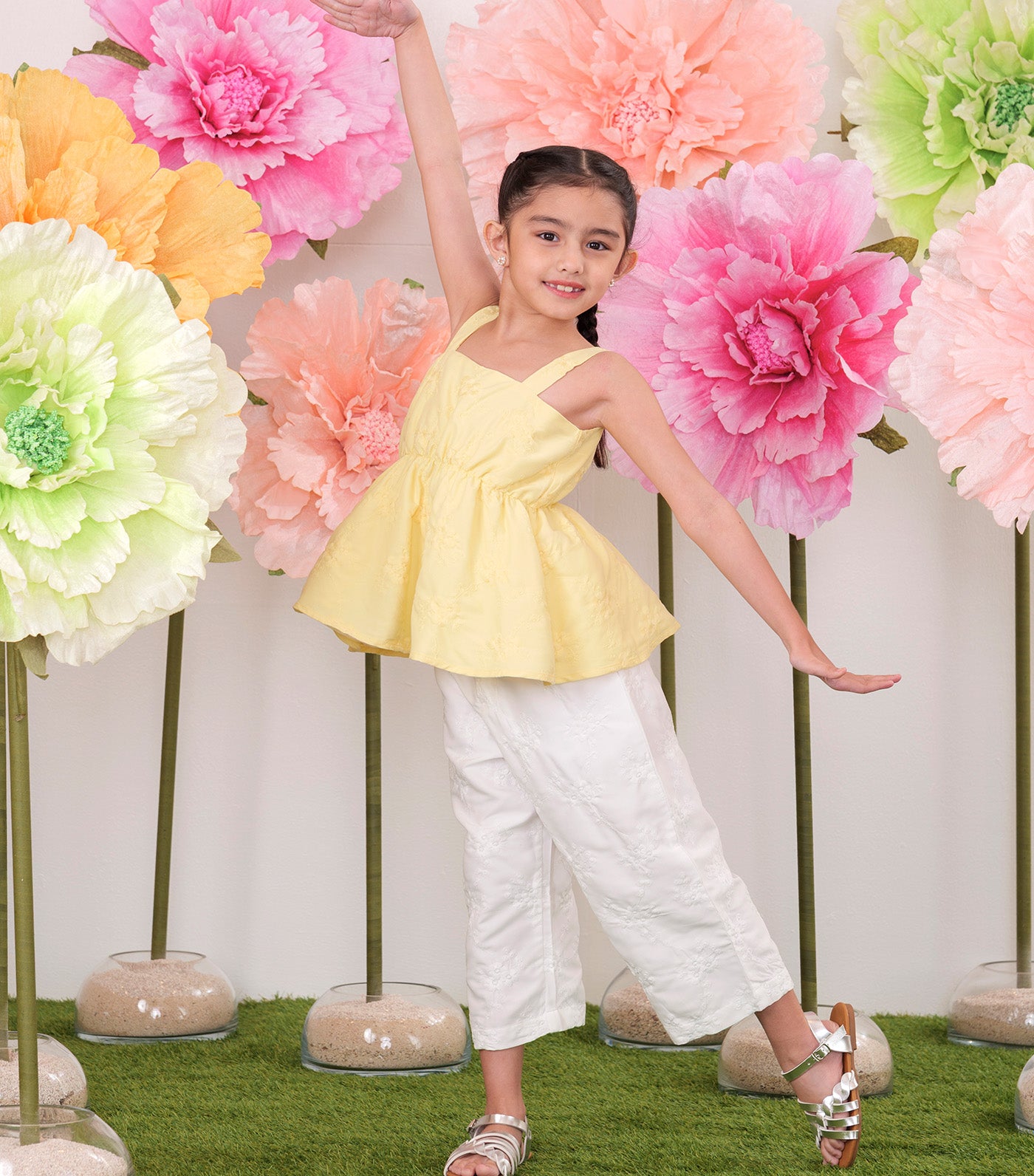 Bridget Strappy Top Yellow