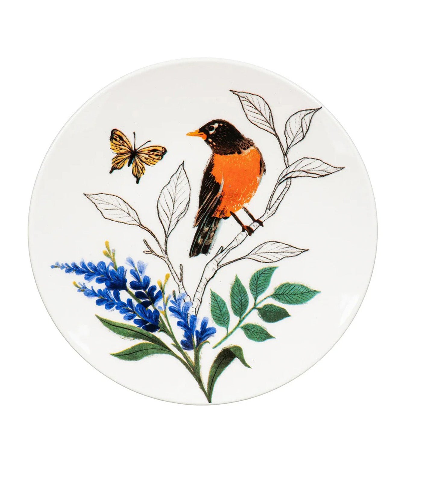 Songbird Appetizer Plate Set of 4