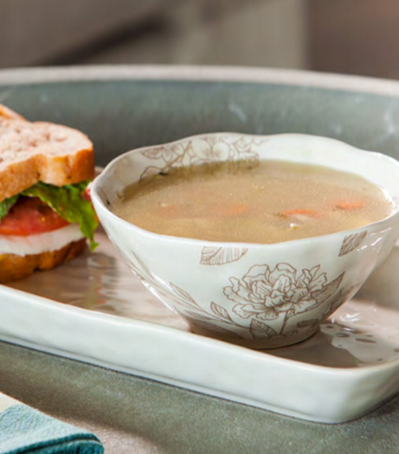 Sugarplum Lifestyle At Ease Traditional Collection Soup Bowl