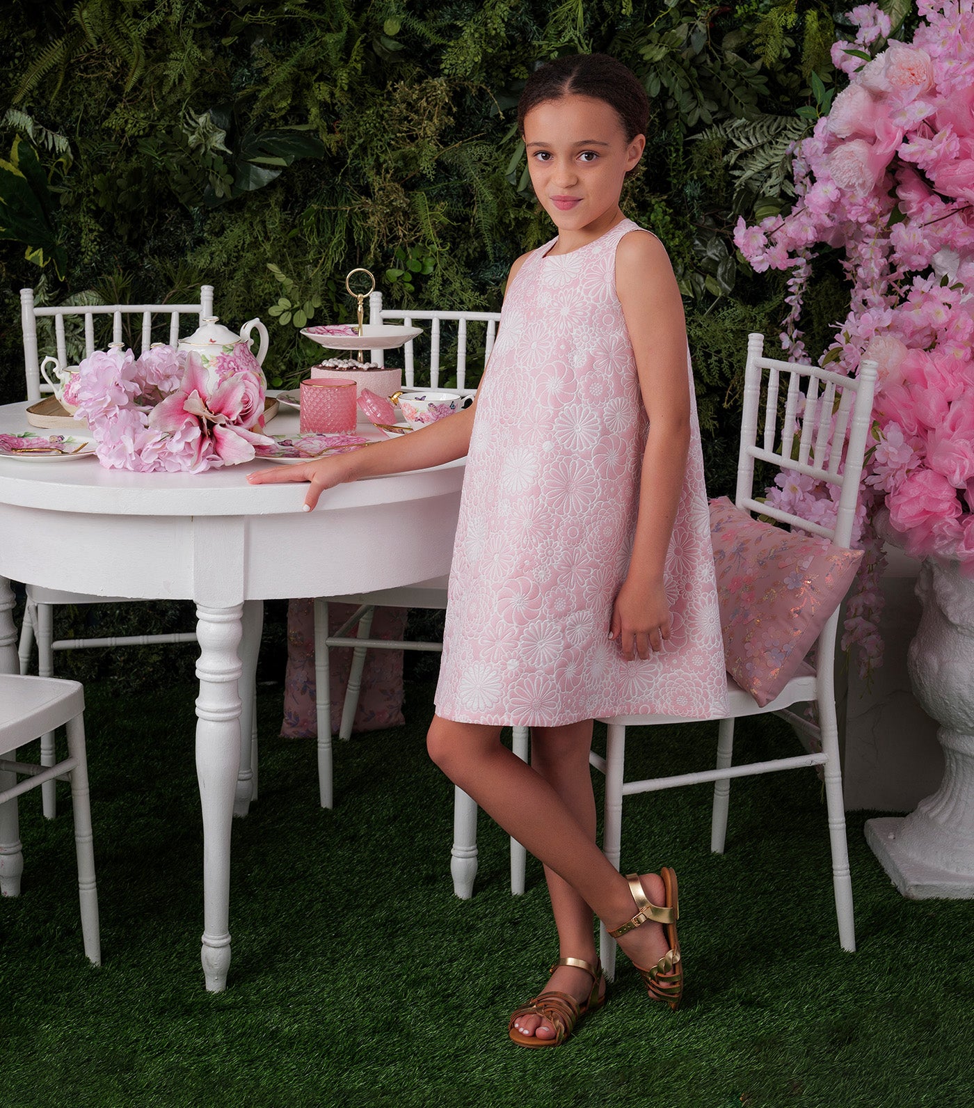 Arianna Shift Dress Pink