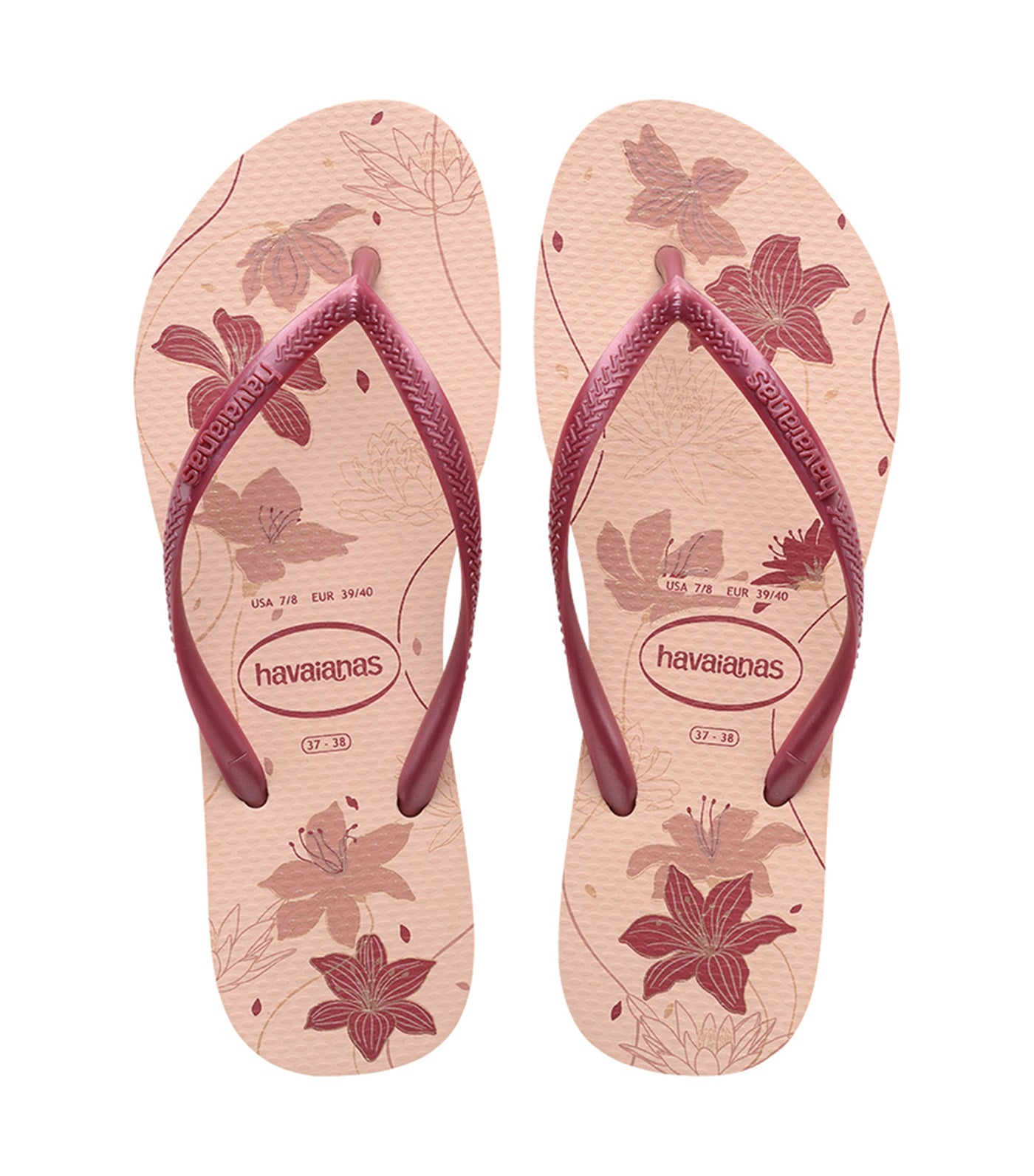 Slim Organic Flip Flops
