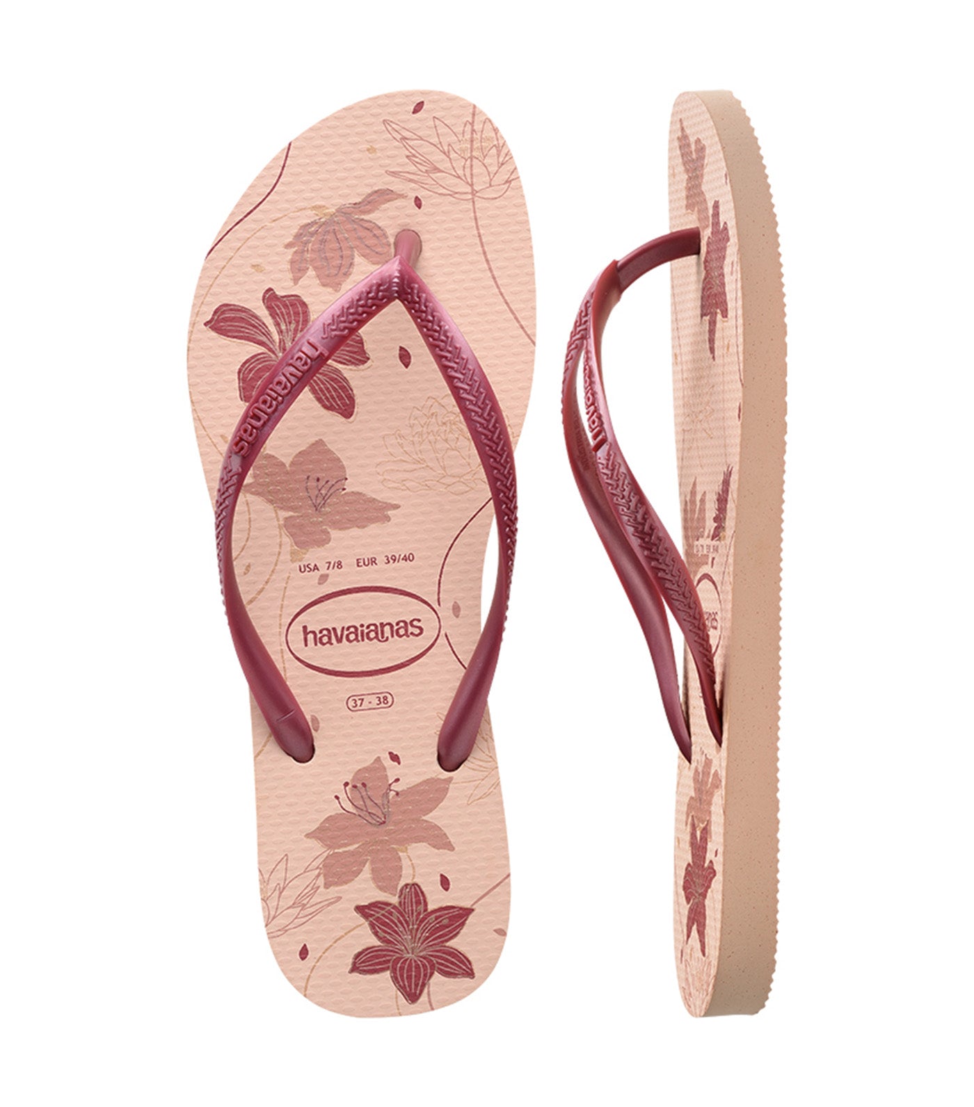 Slim Organic Flip Flops