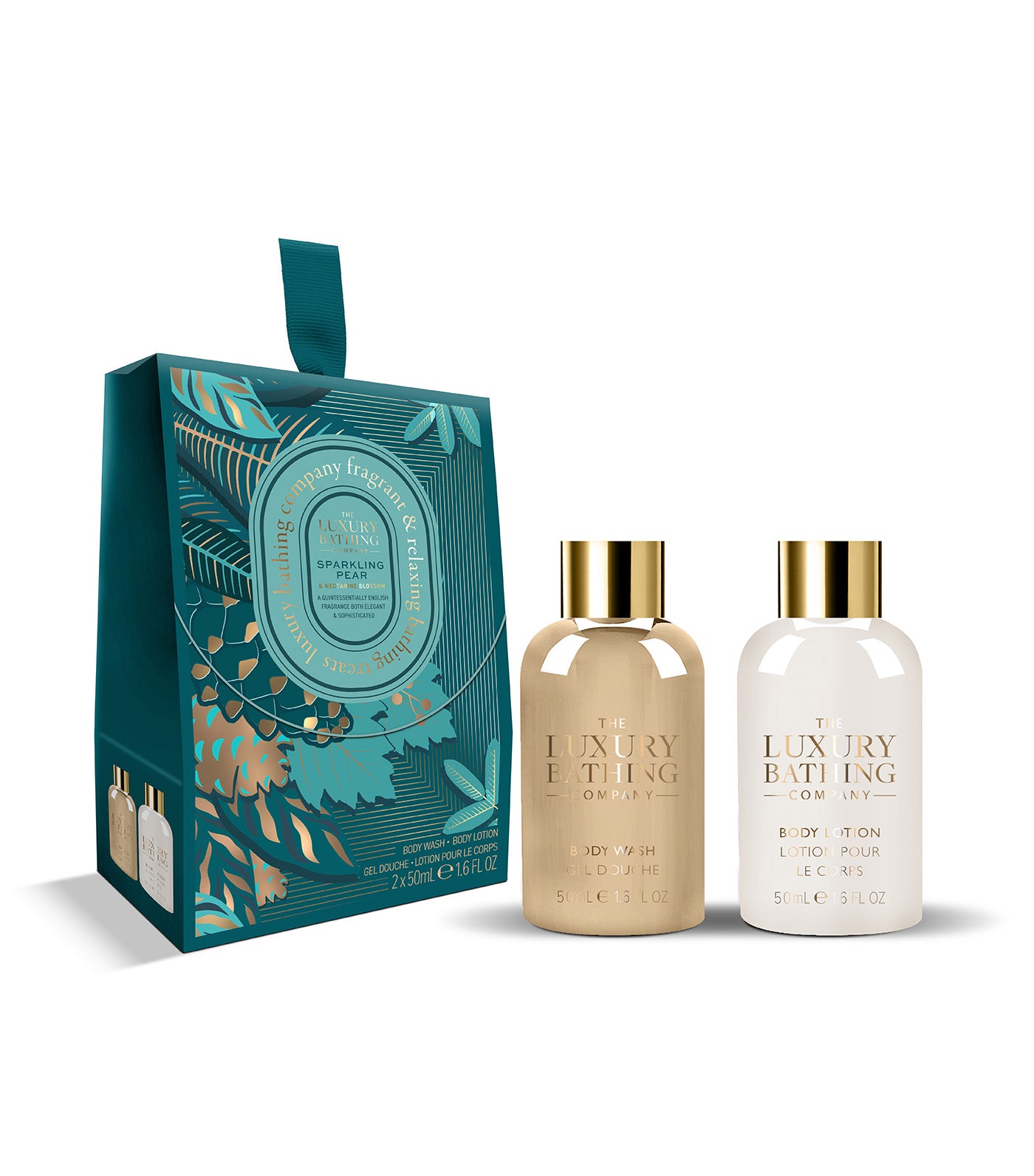 Sparkling Pear & Nectarine Blossom Body Glow Duo