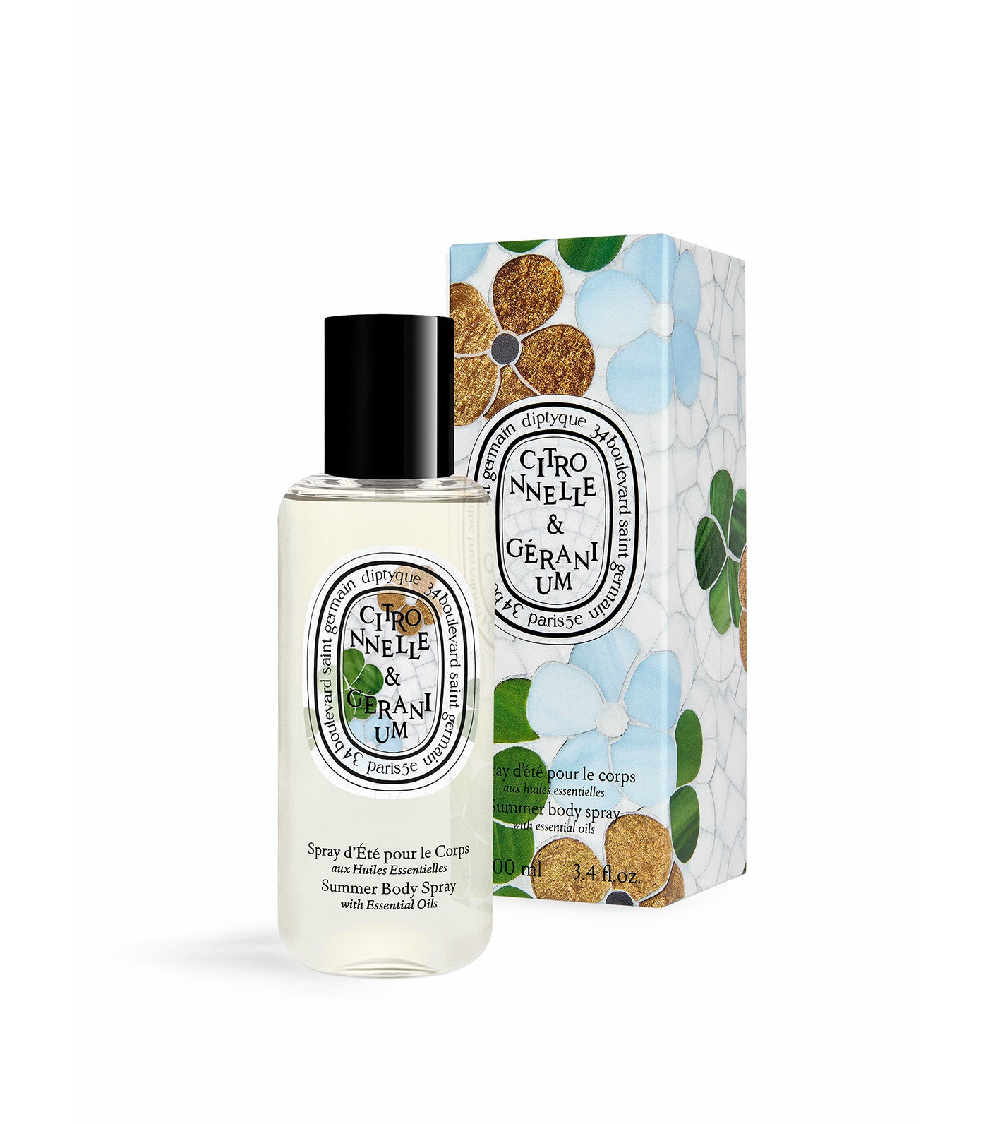 Citronnelle & Géranium Body Spray