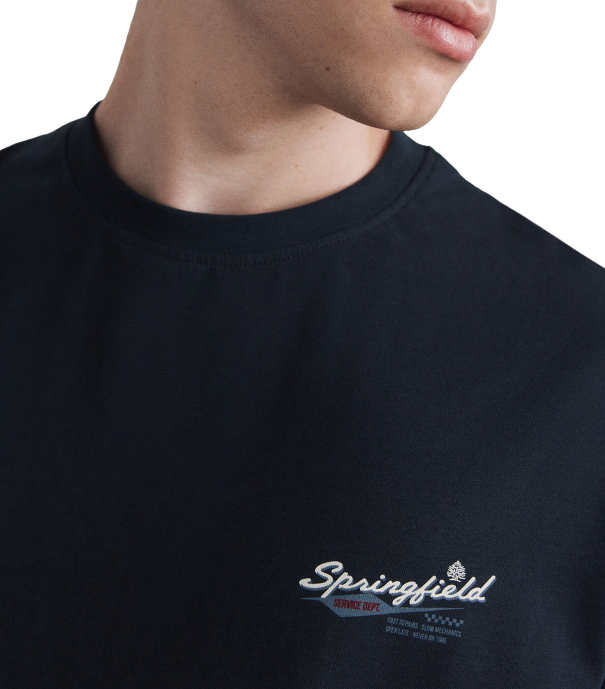 Service Dept T-Shirt Dark Blue