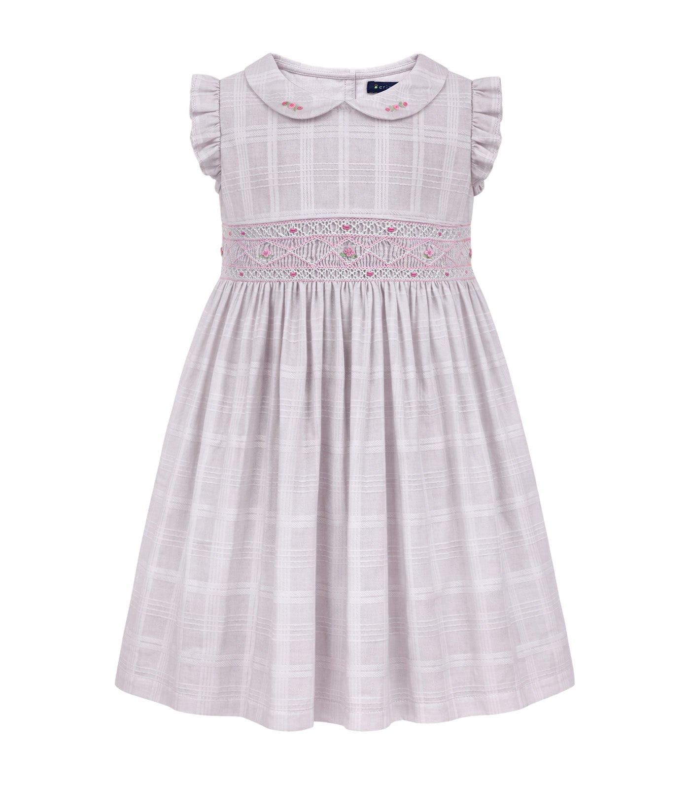 Periwinkle Lauren Girls Smocked Dress Lilac