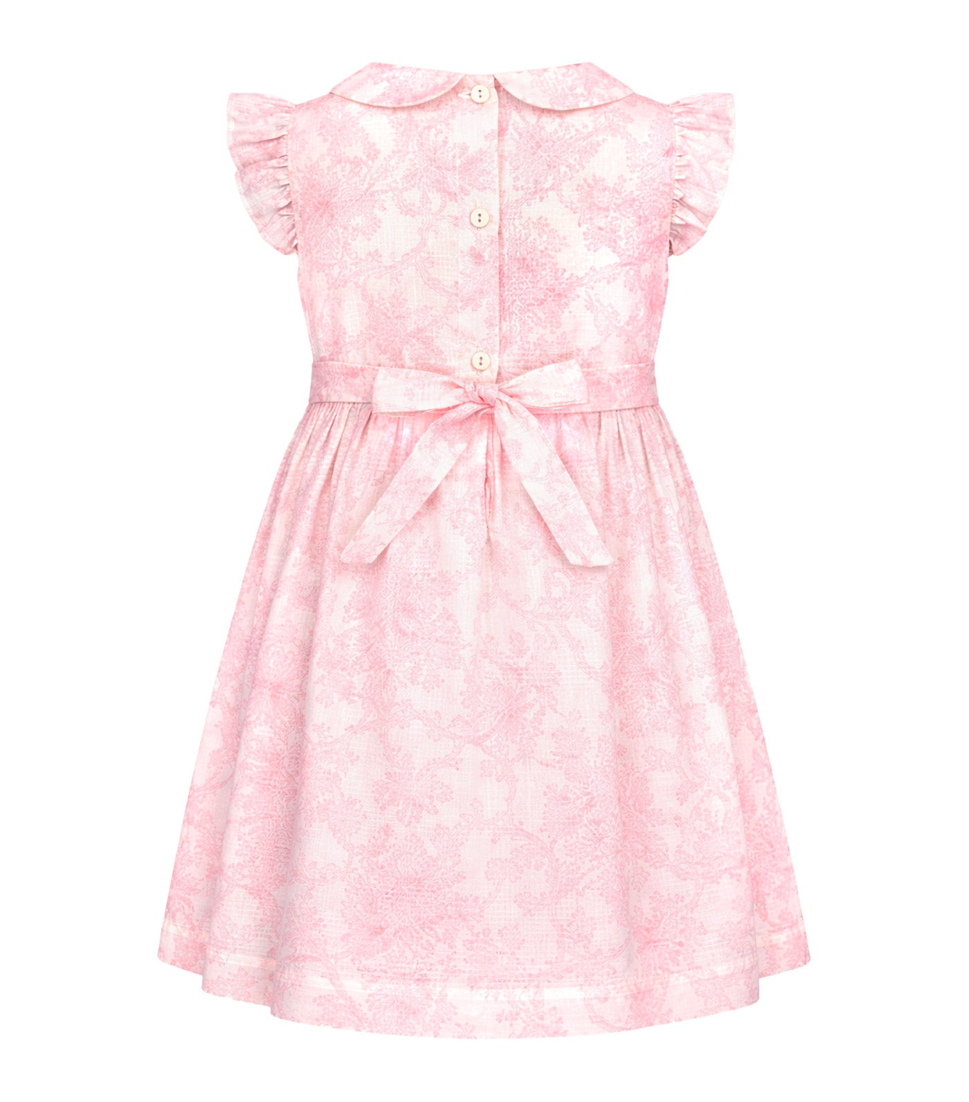 Periwinkle Lauren Girls Smocked Dress Pink