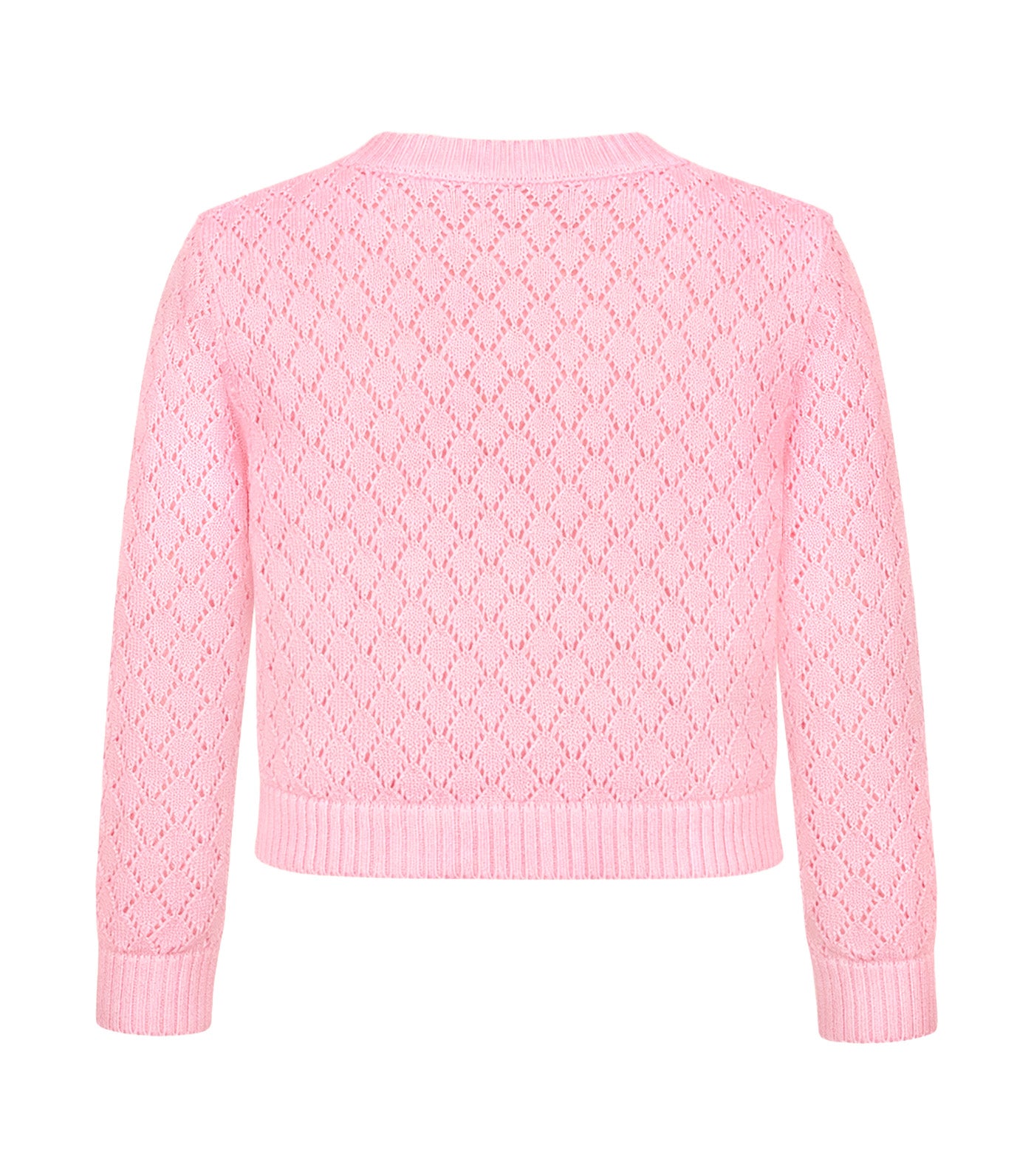 Periwinkle Mayline Girls Knitted Cardigan Pink