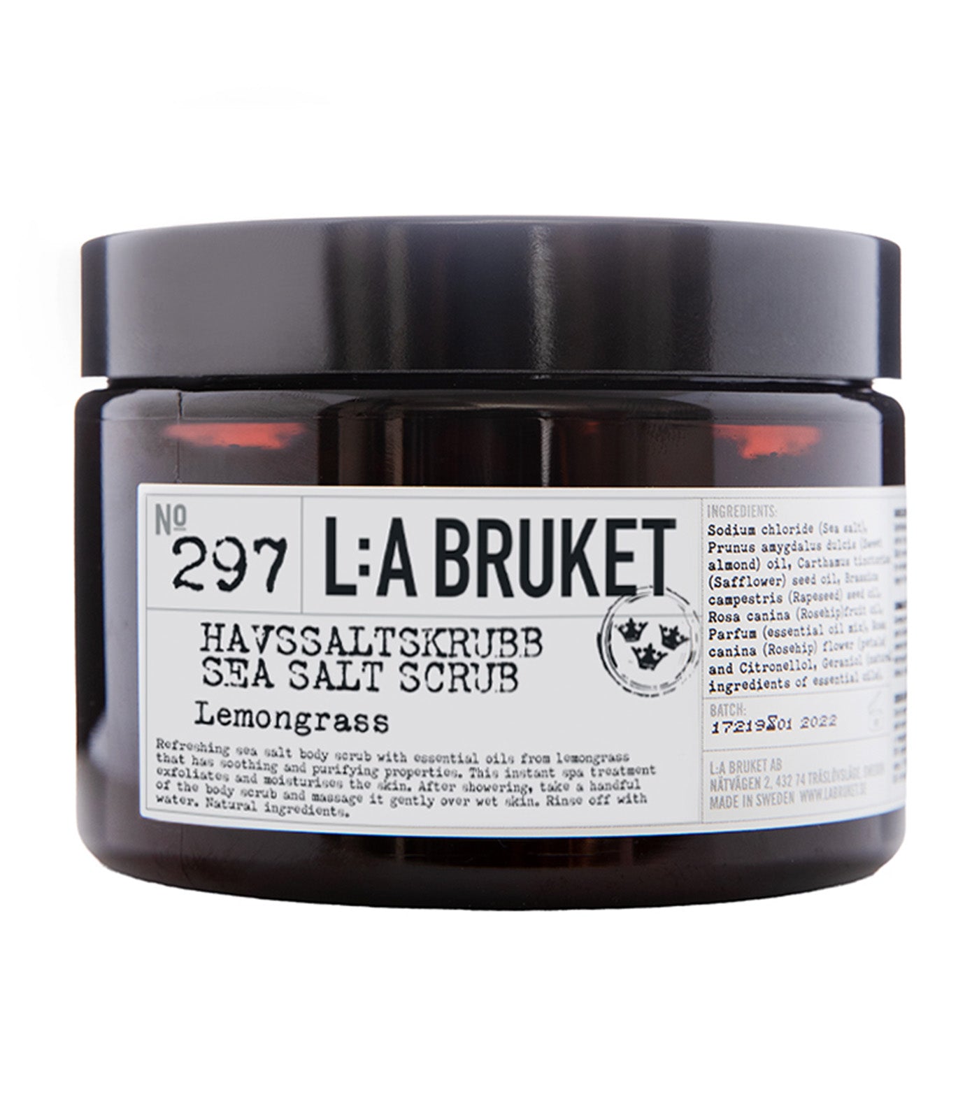 297 Sea Salt Scrub Lemongrass