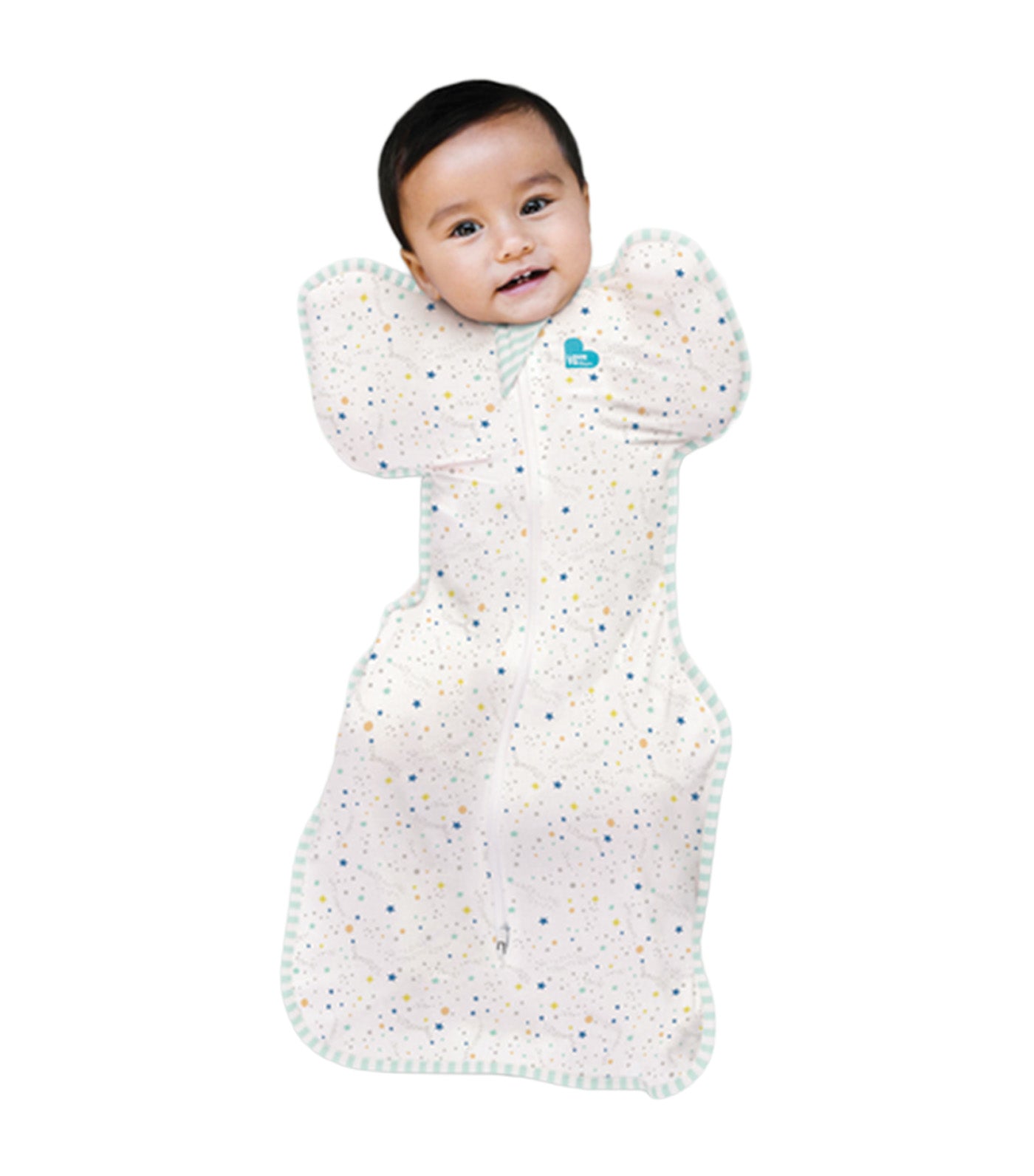 Swaddle UP™ Organic Lite 0.2 TOG Cream Star Dust