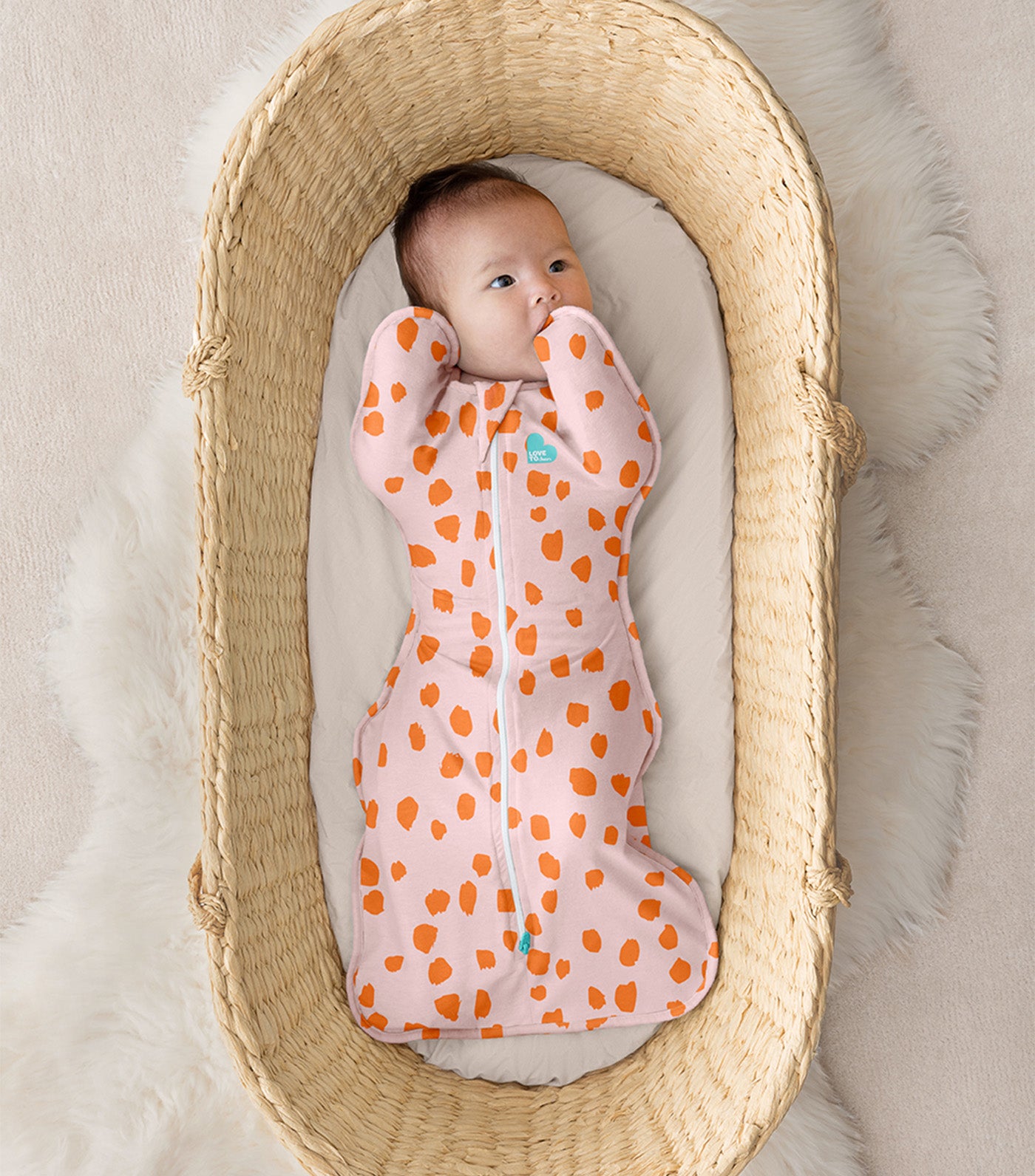 Swaddle Up™ 1.0 TOG Light Pink Jumbo Animal