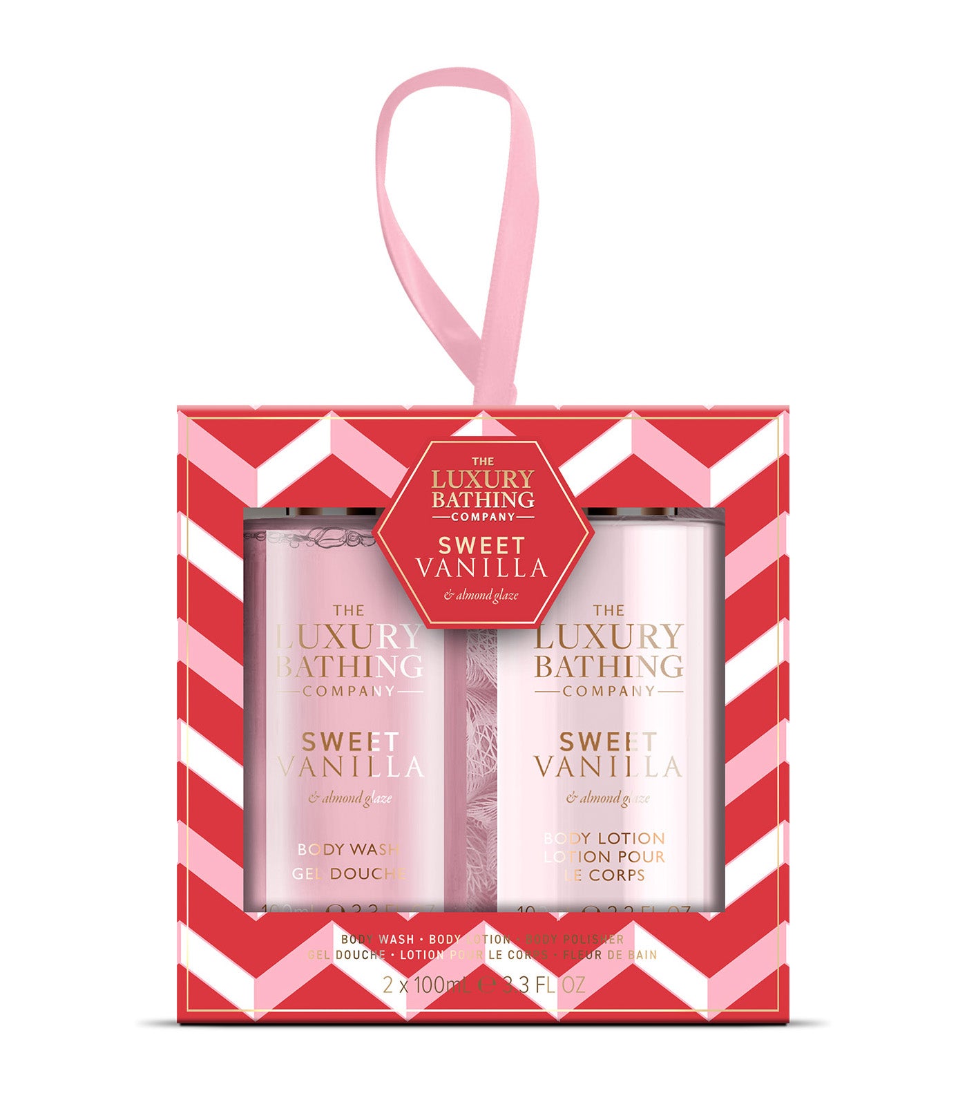 Sweet Vanilla & Almond Glaze Glamorous Glow Set