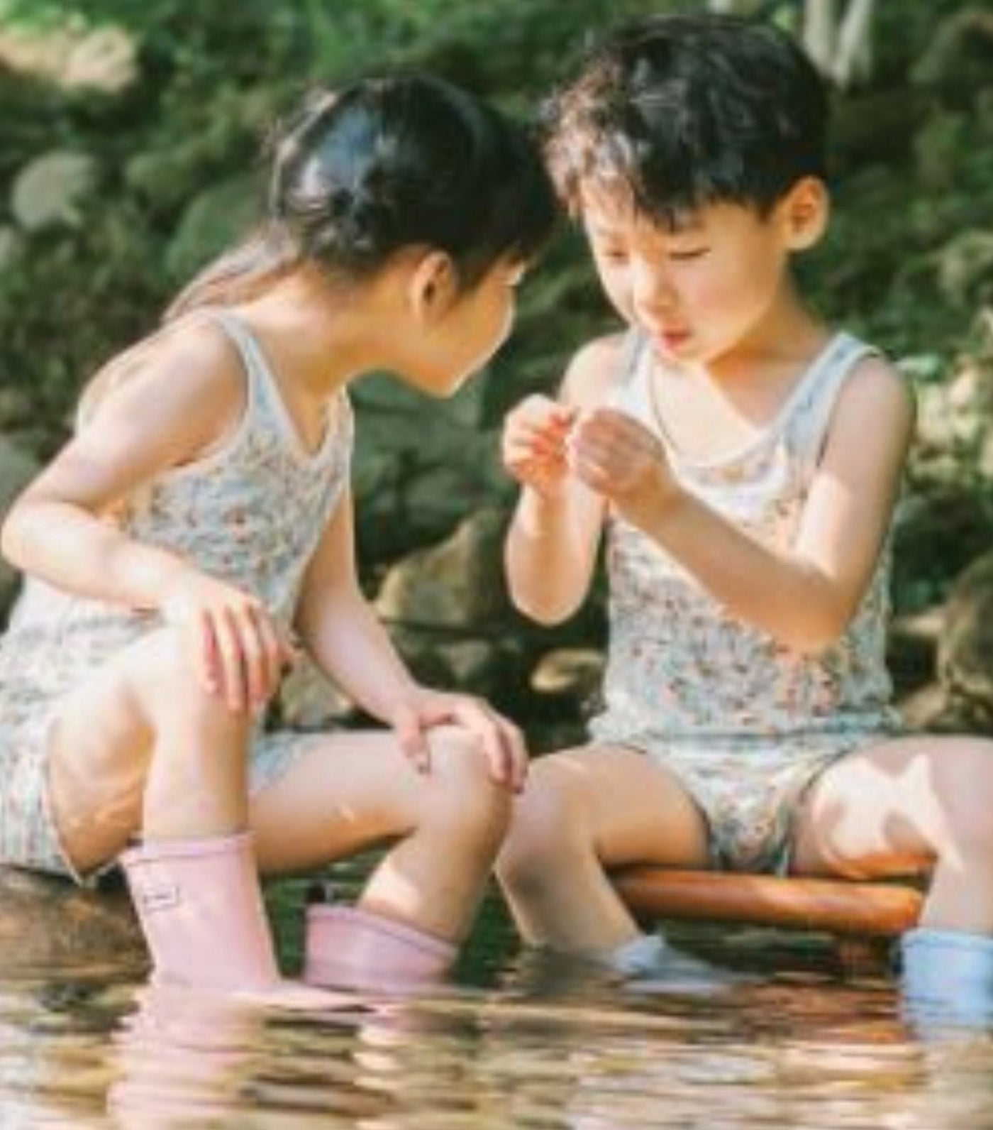 Baby Underwear Sando Shorts Set