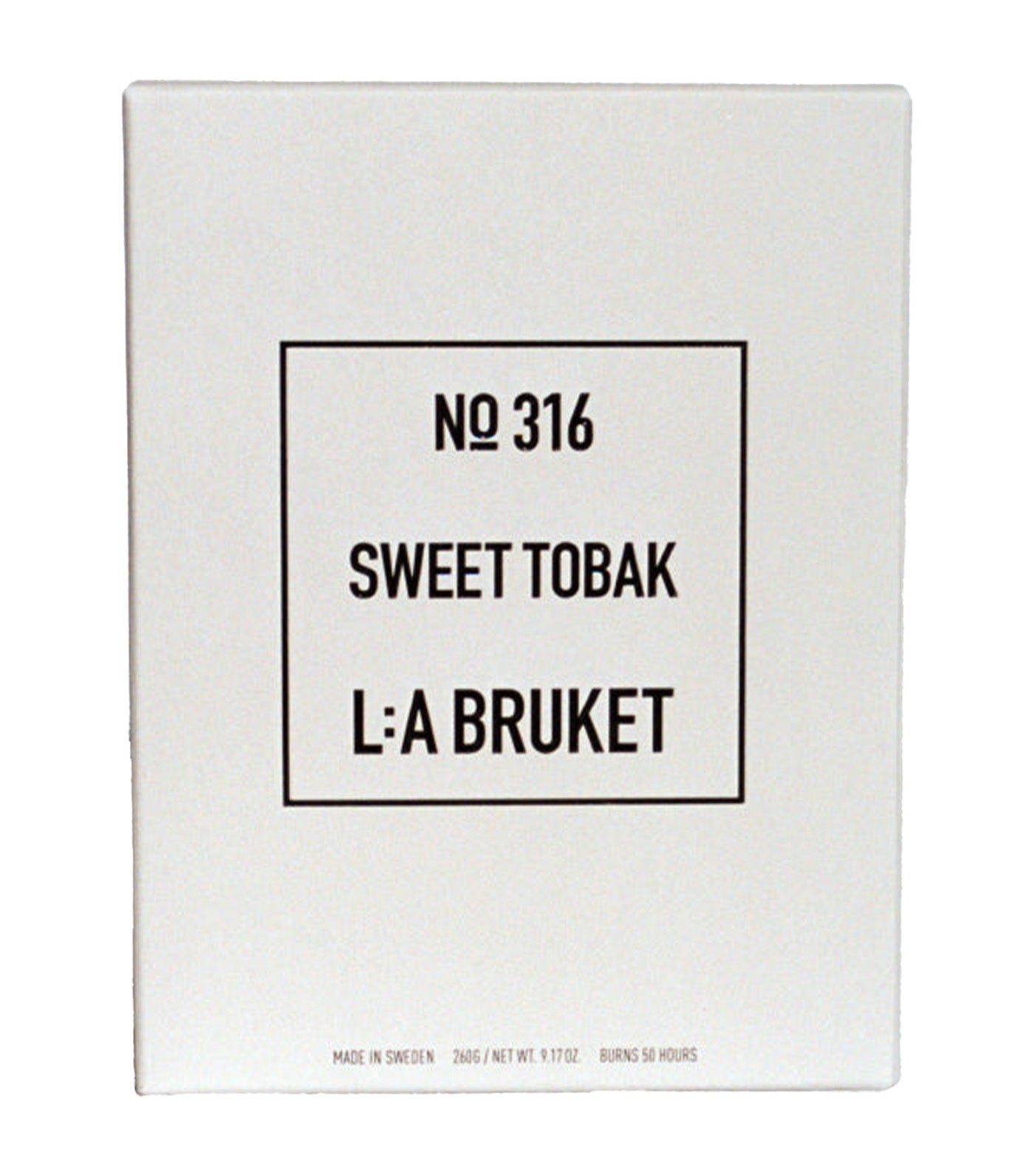 316 Scented Candle Sweet Tobak