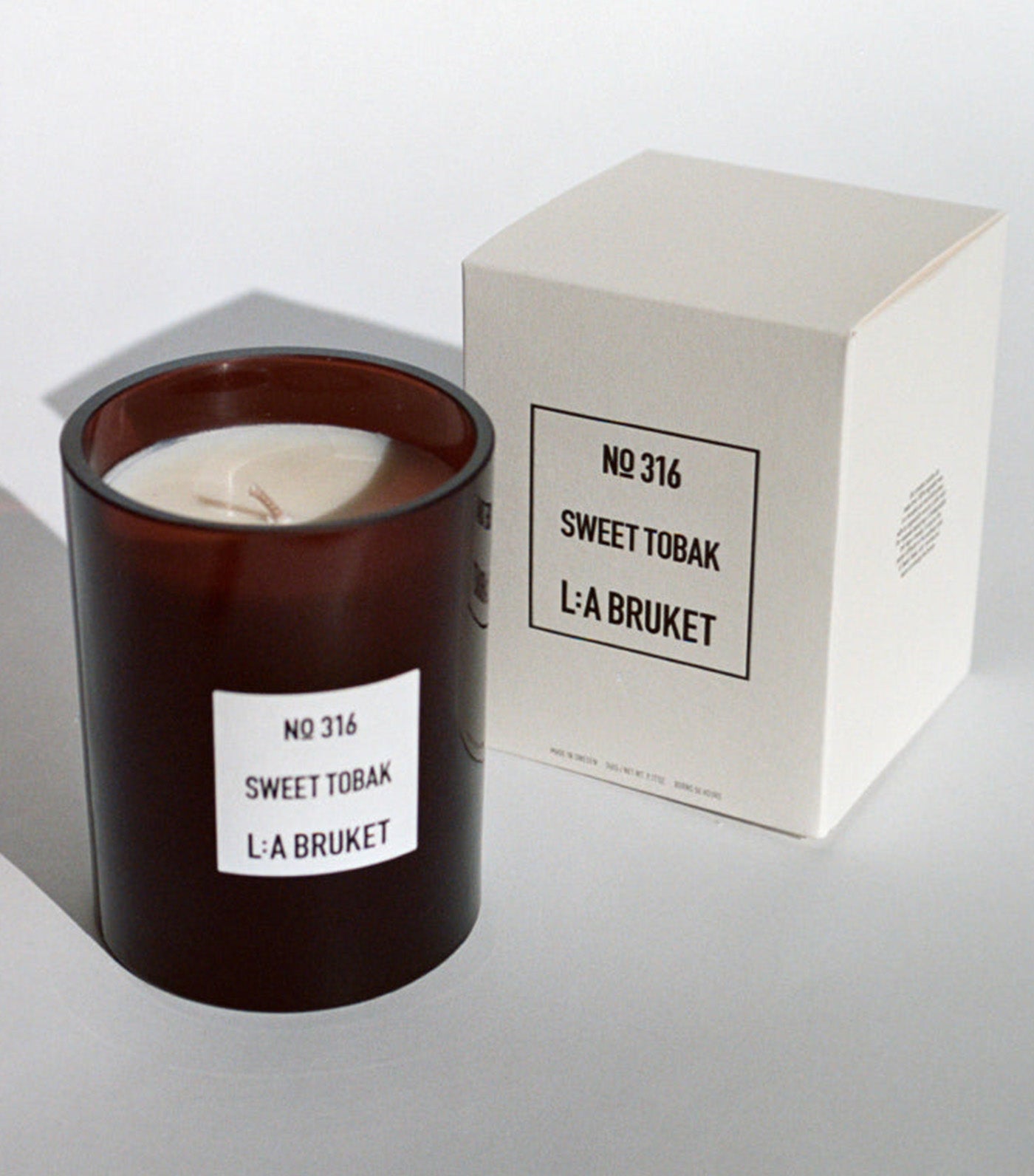 316 Scented Candle Sweet Tobak