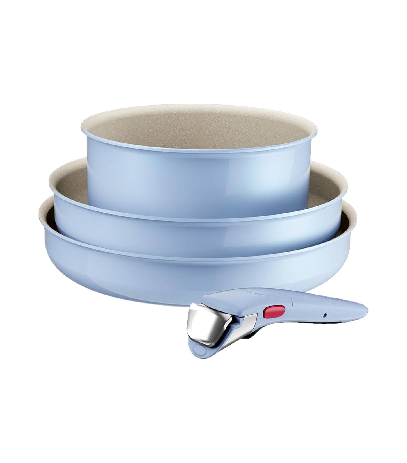 Serenity 4-Piece Set with Wok Calm Blue