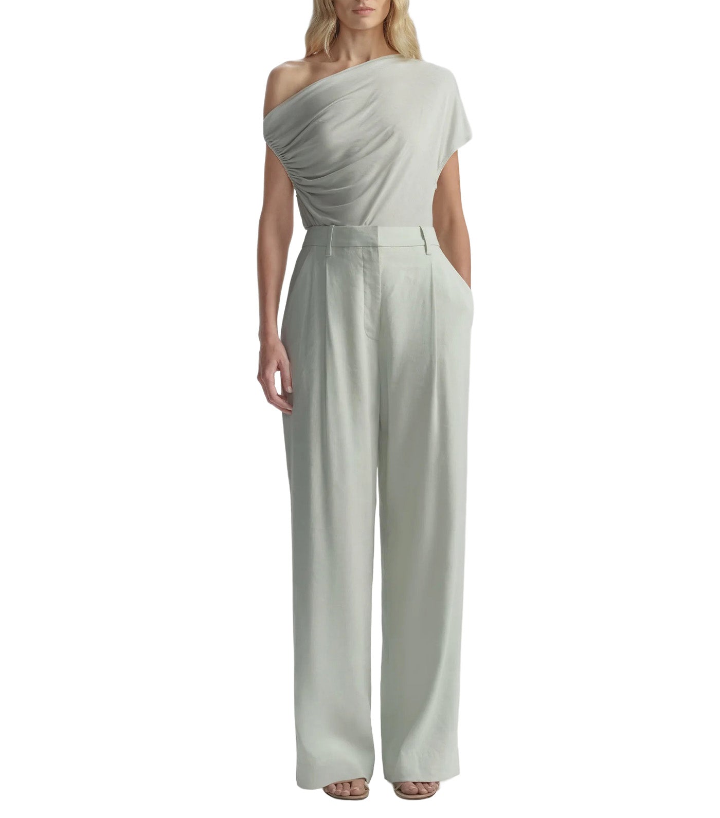Winston Linen Pant Pale Mint