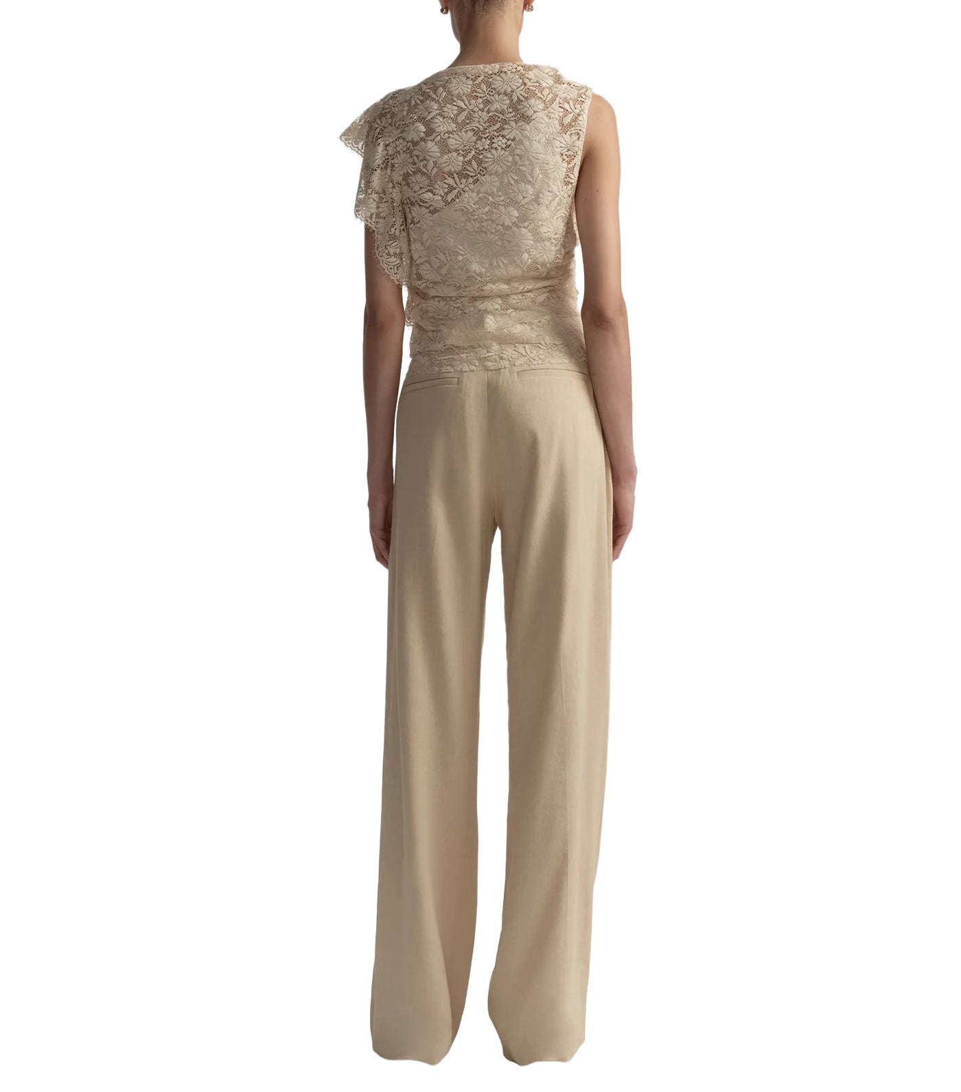 Astrid Lace Top Crema Dolce