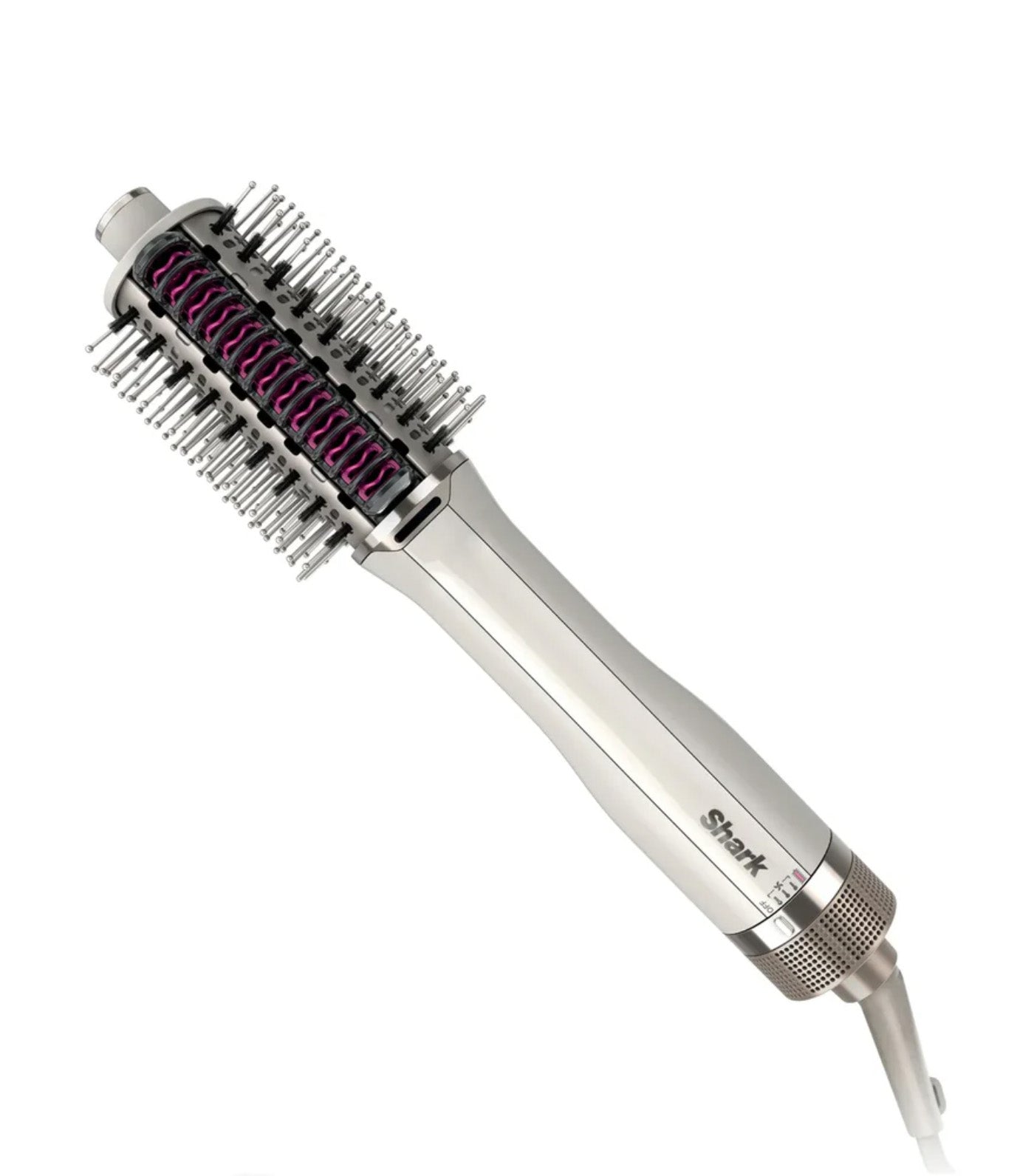 SmoothStyle Heated Brush + Smoothing Comb White