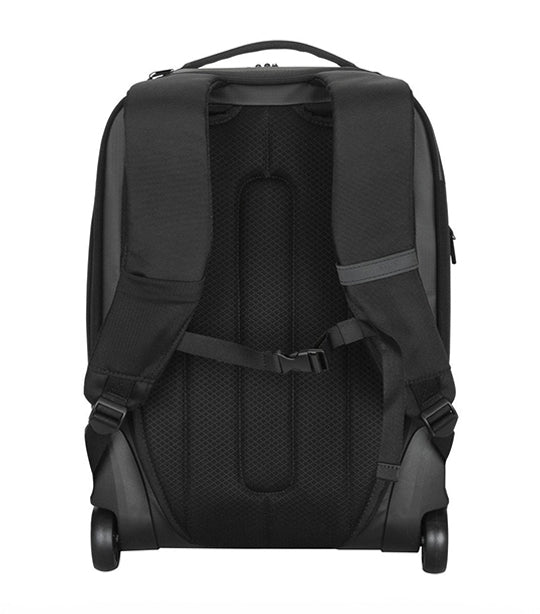 15.6in EcoSmart® Mobile Tech Traveler Rolling Backpack Black
