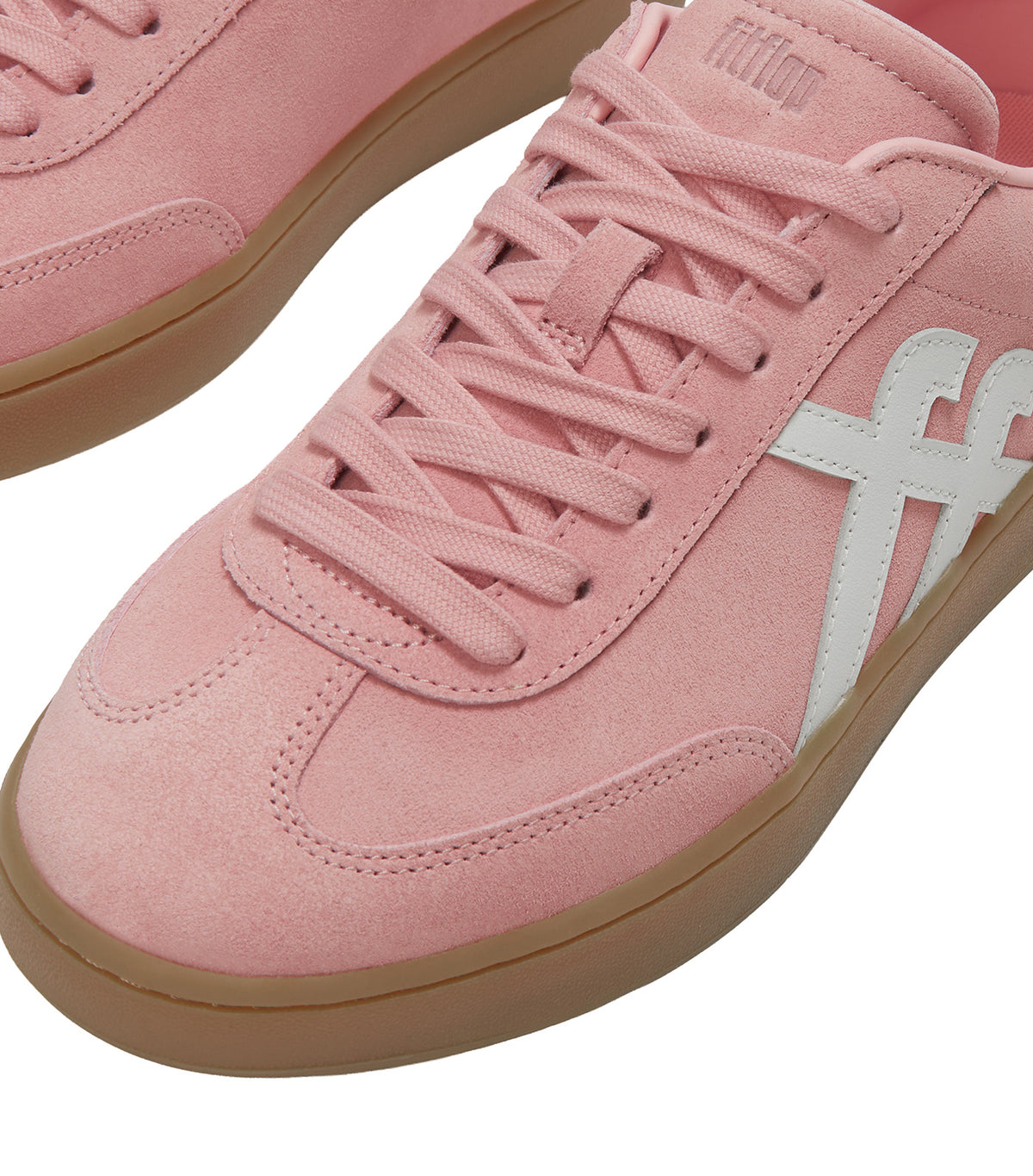 Dash T-Toe Suede Sneakers Warm Pink/Urban White