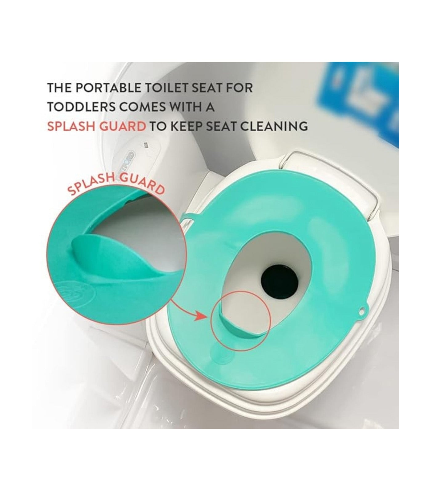 Tinkle to Go Foldable Potty Trainer Mint