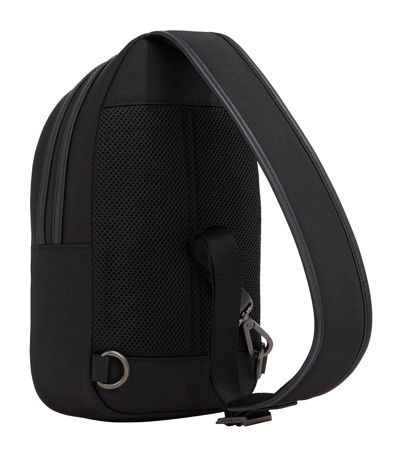 Men's Nylon Travel Sling Bag Black