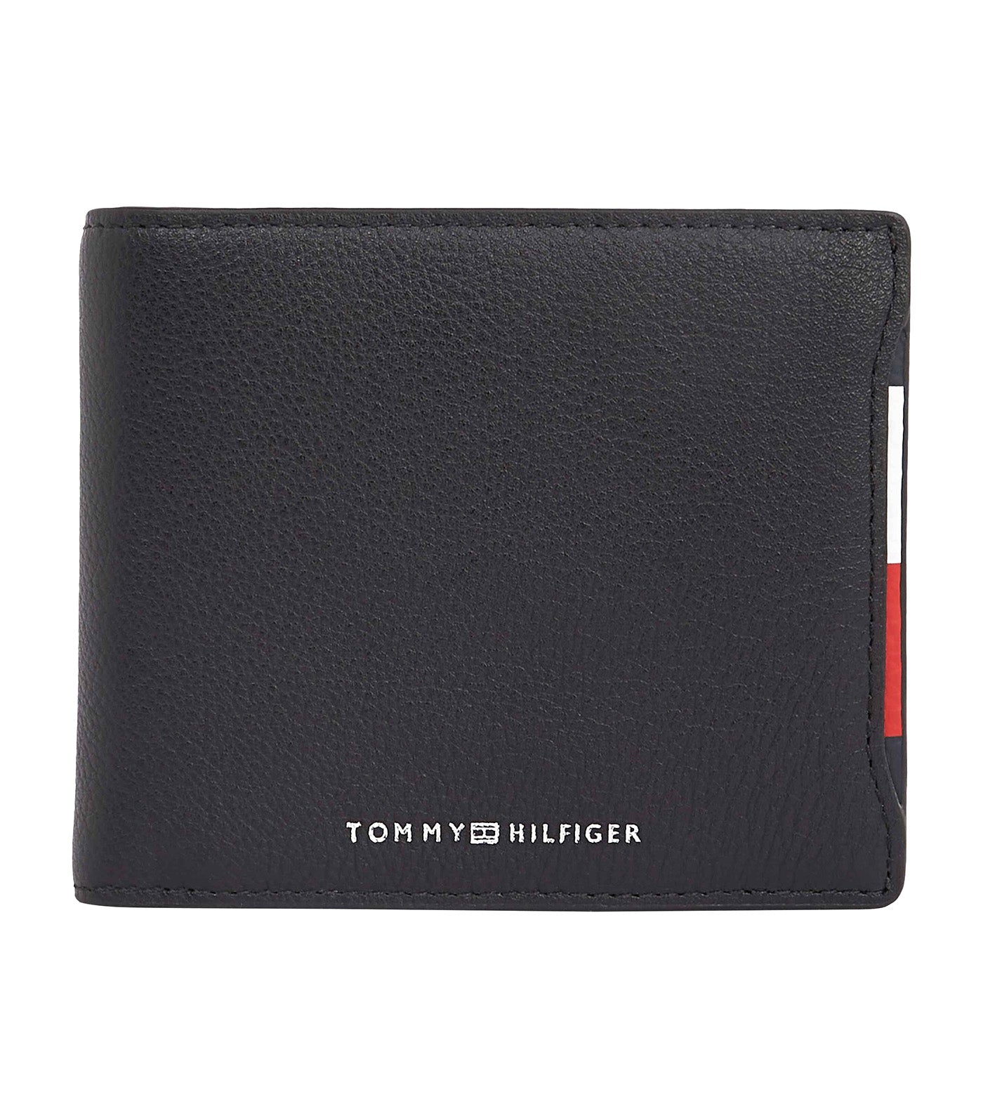 Men's Central CC Flap And Coin Wallet - Black