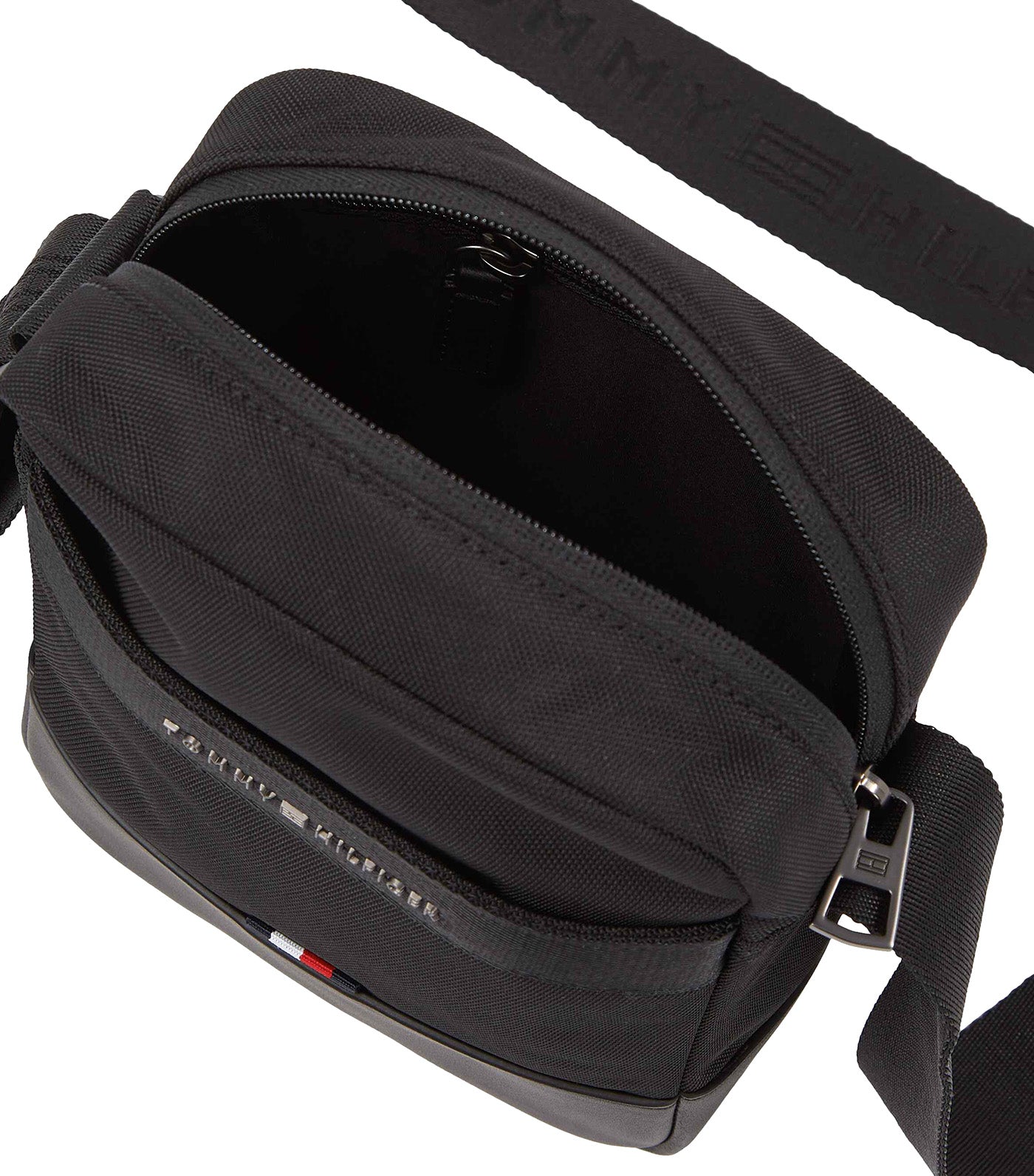 Men's Nylon Travel Mini Reporter Bag Black