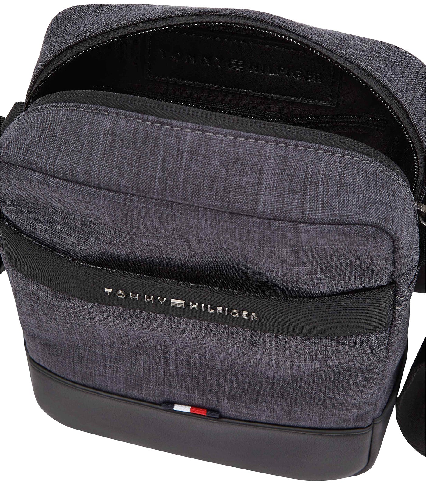 Men's Nylon Melange Mini Reporter Bag