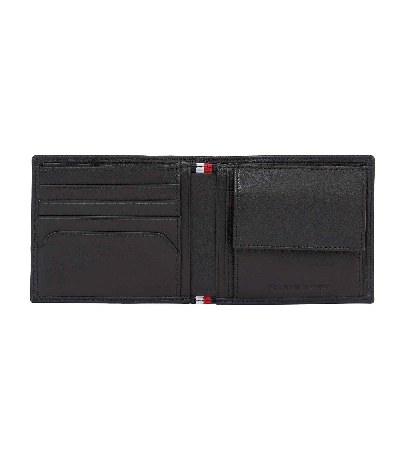 Men's Flag Extra CC & Coin Wallet Black
