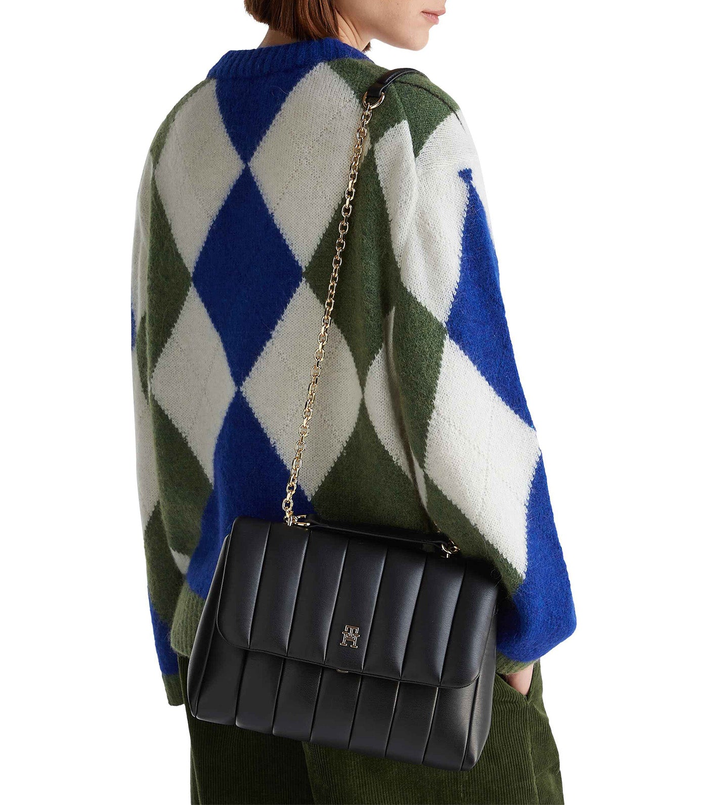 Women's Grace Med Crossover Bag Black