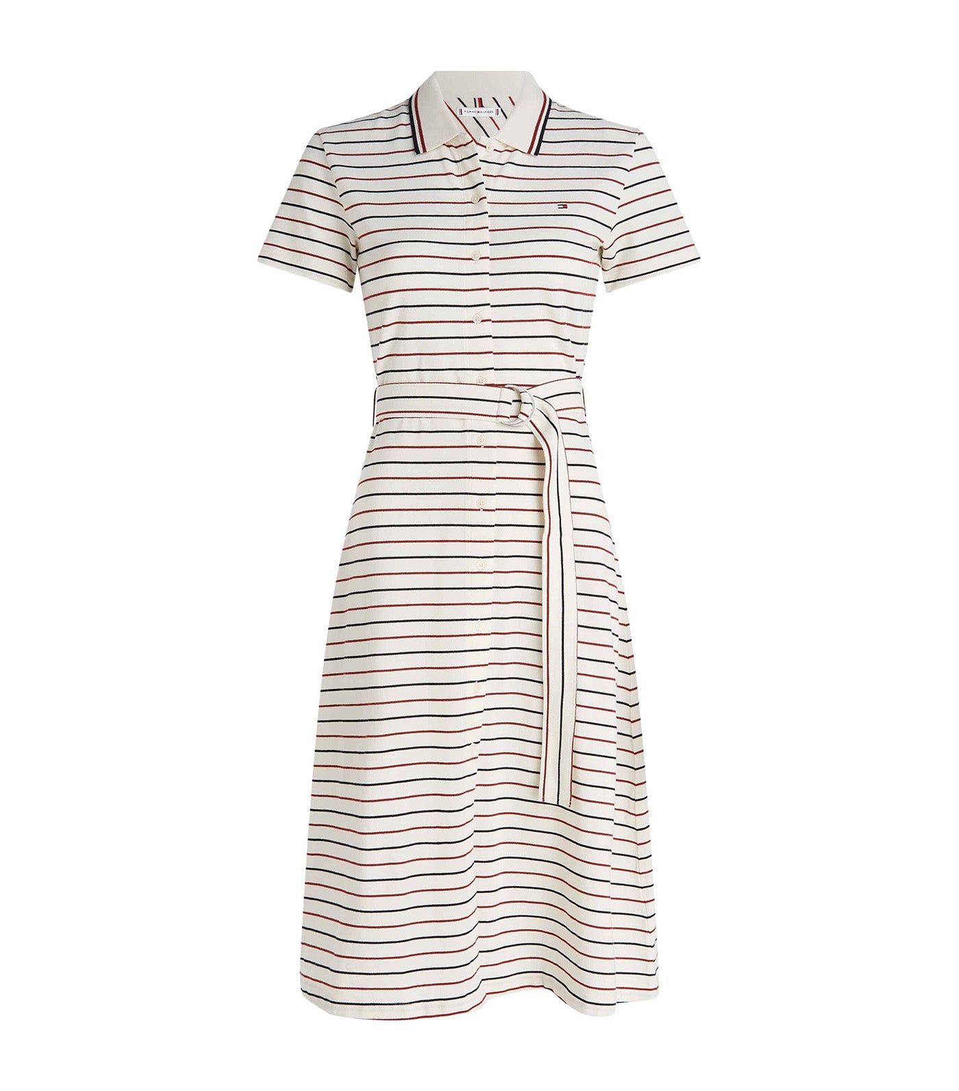 Women's IM AF Cotton Midi Fit & Flare Polo Dress