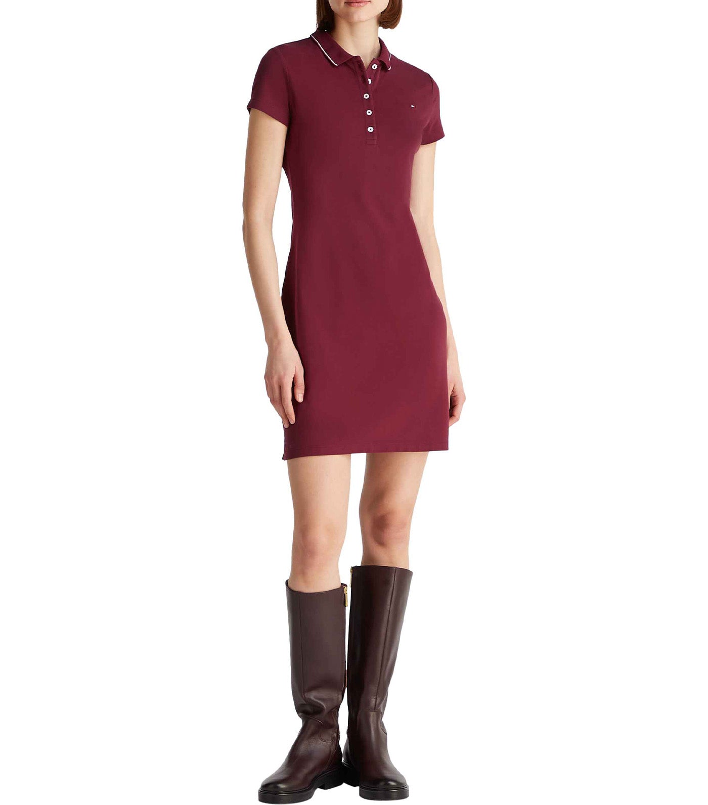 Women's S/S Piqué Polo Dress