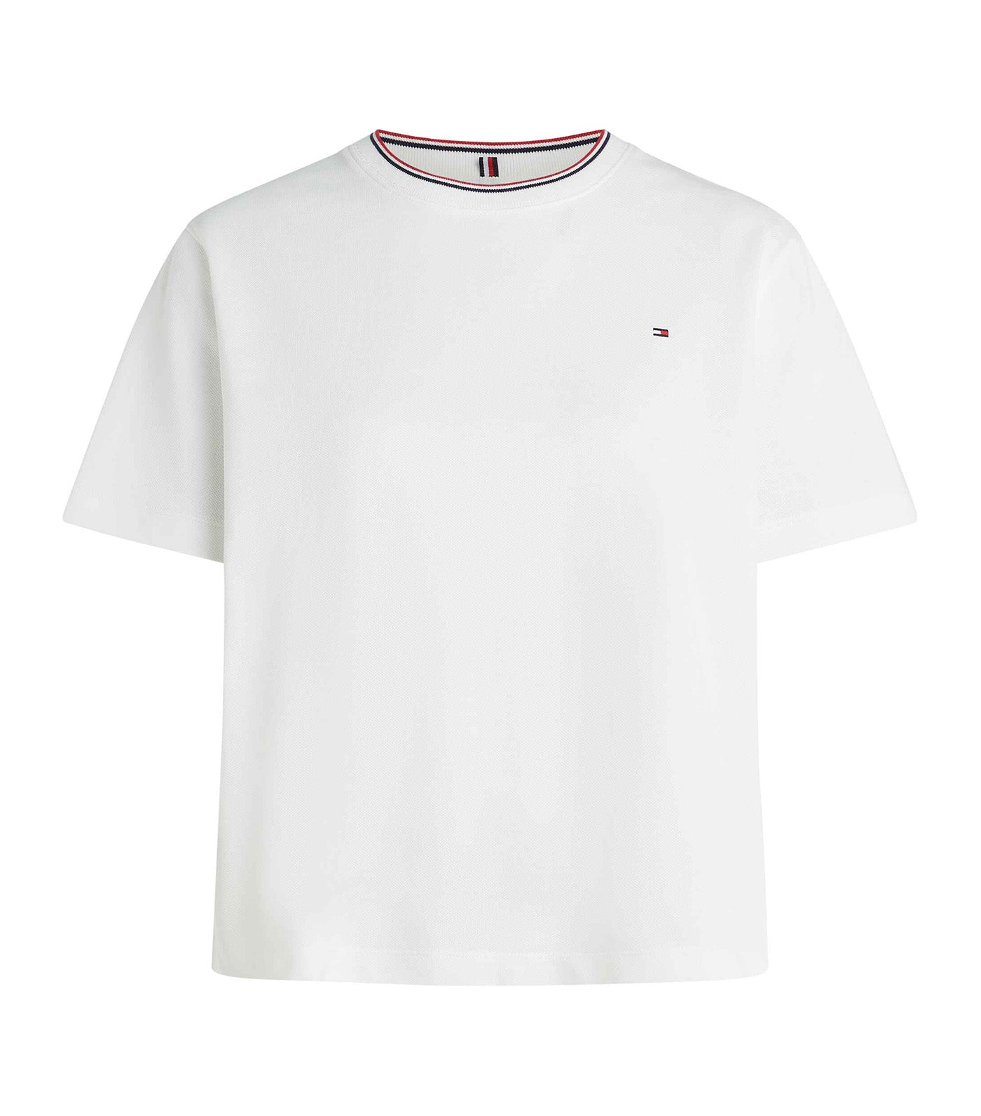 Women's RWB Piqué Crewneck T-Shirt Ecru