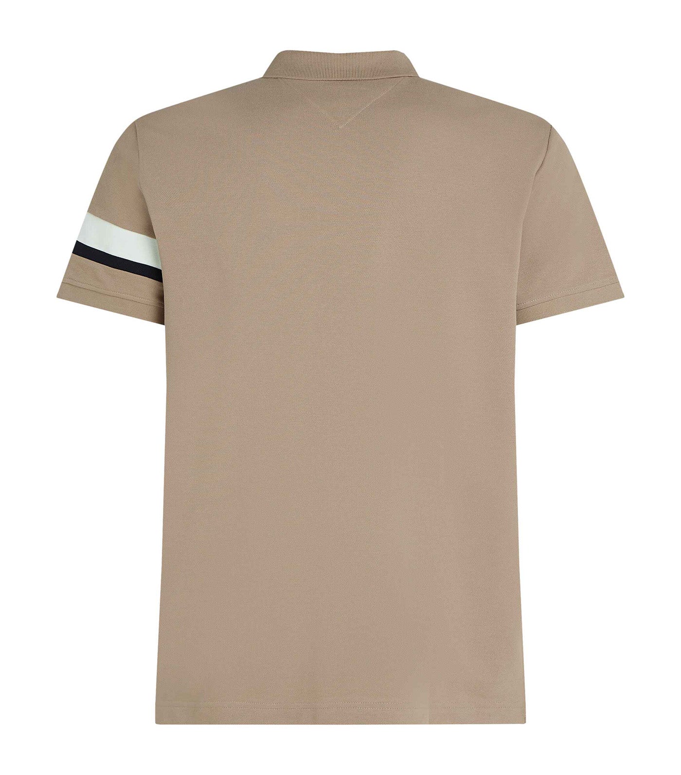 Color Tape Sleeve Polo