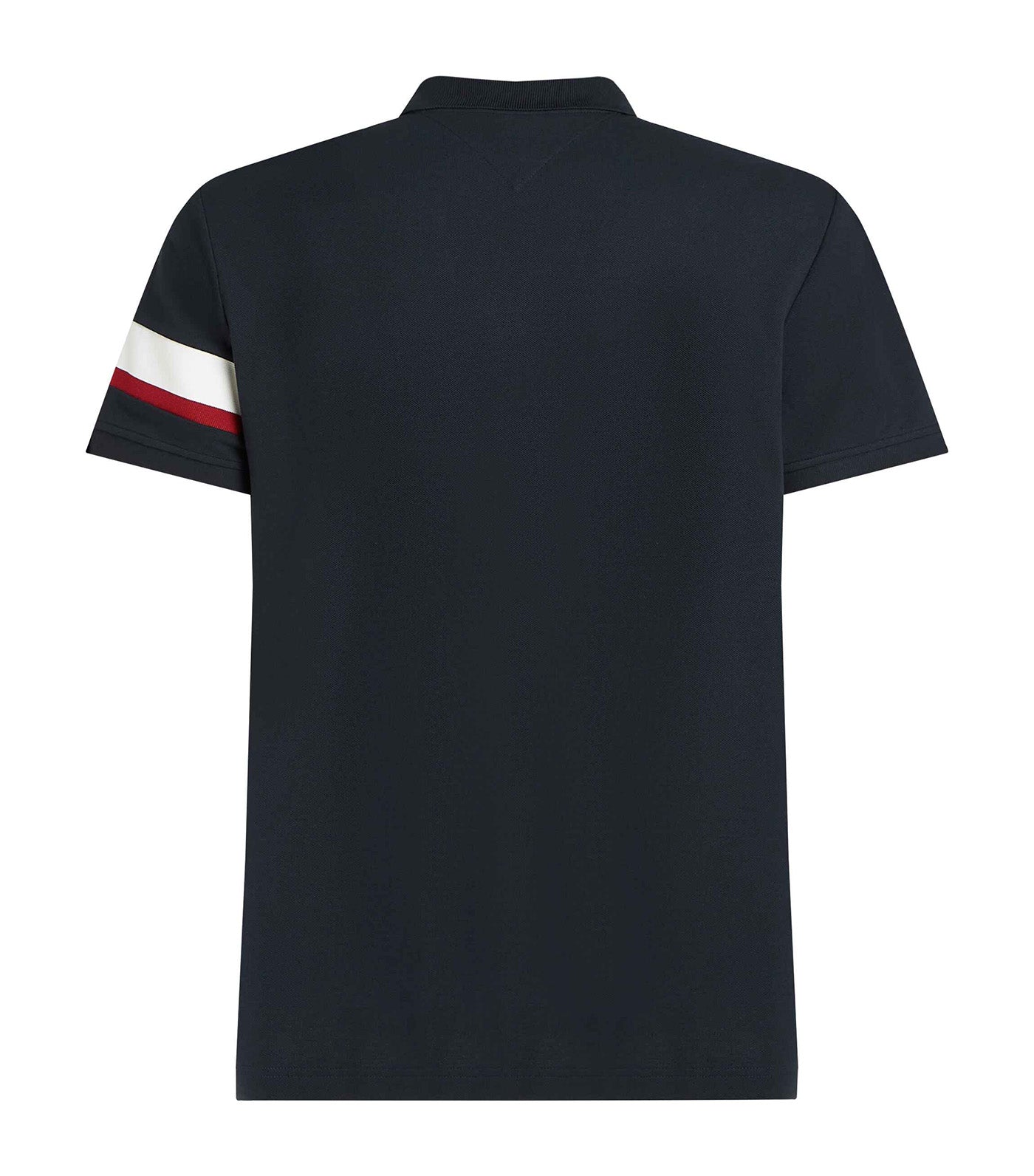 Color Tape Sleeve Polo