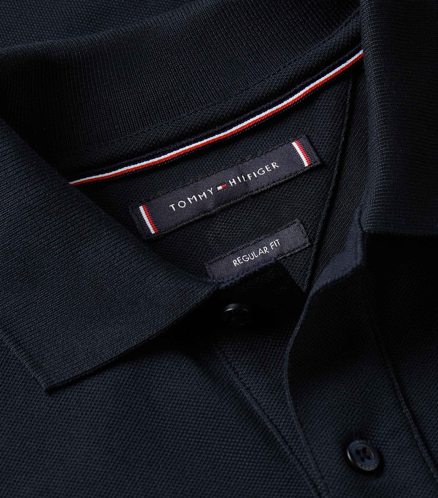 Color Tape Sleeve Polo