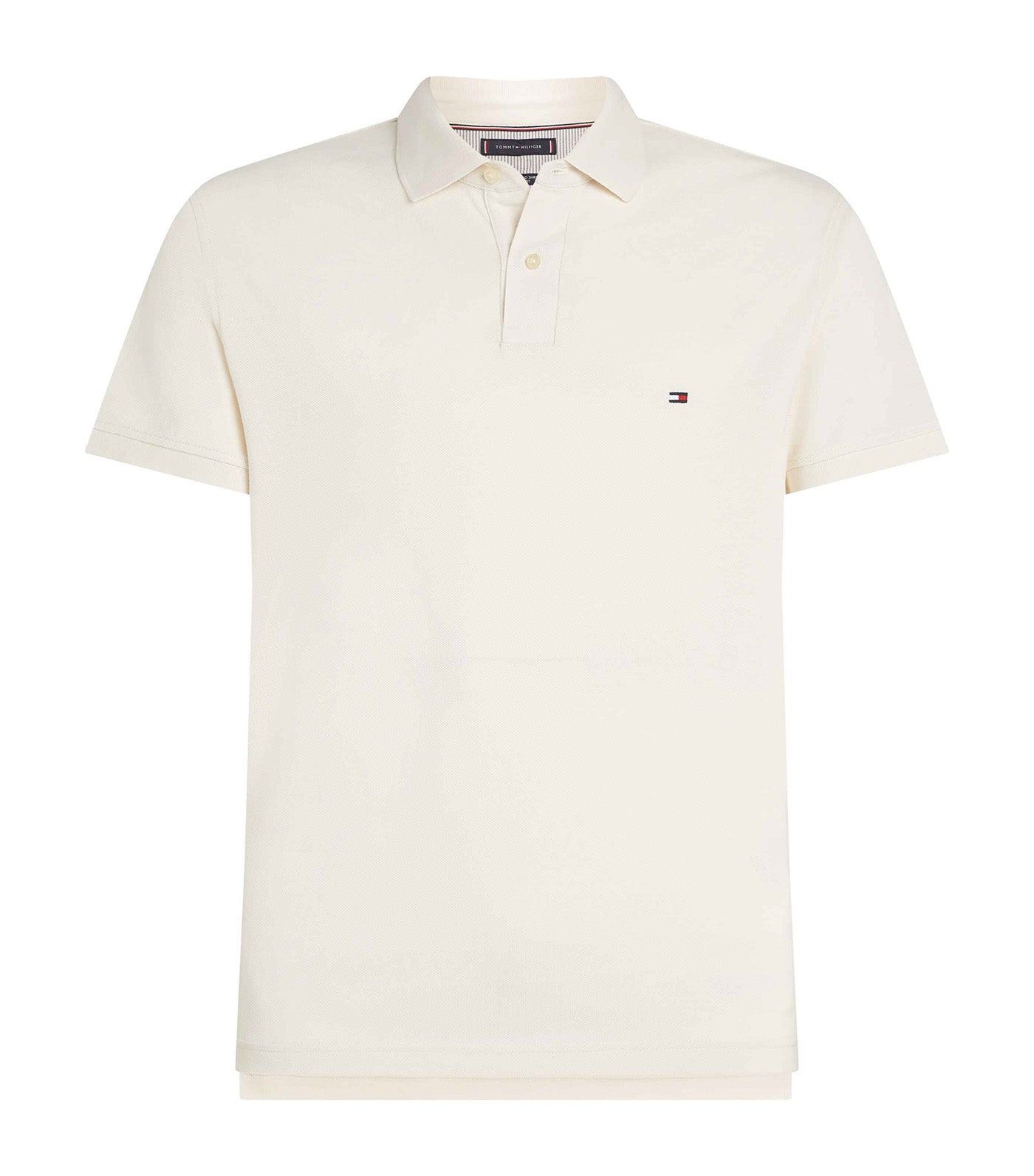 Tommy Hilfiger Men's IM 1985 Slim Polo Shirt Ivory Petal