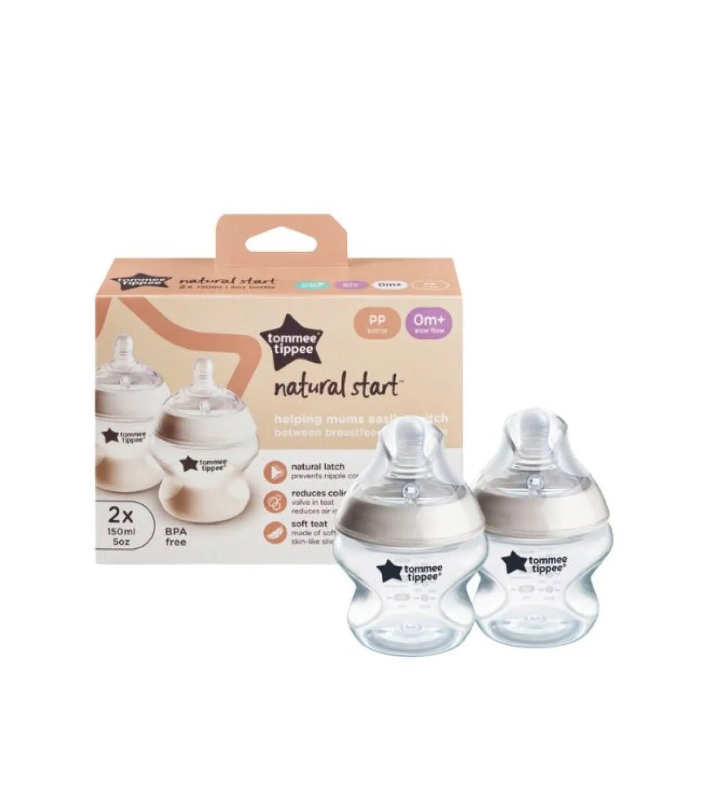 Natural Start PP Bottle Pack of 2 - 150ML