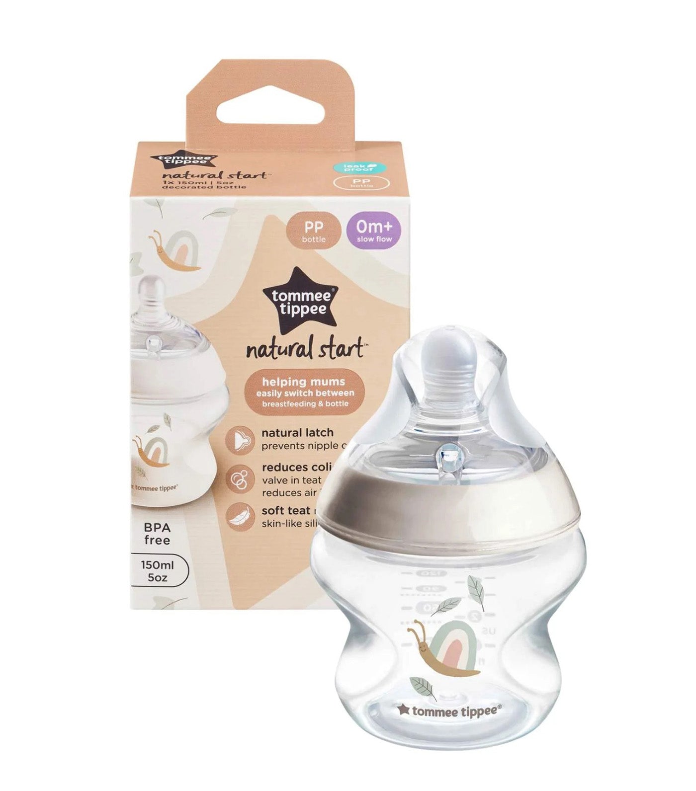 Natural Start Decorated Bottle 150ML